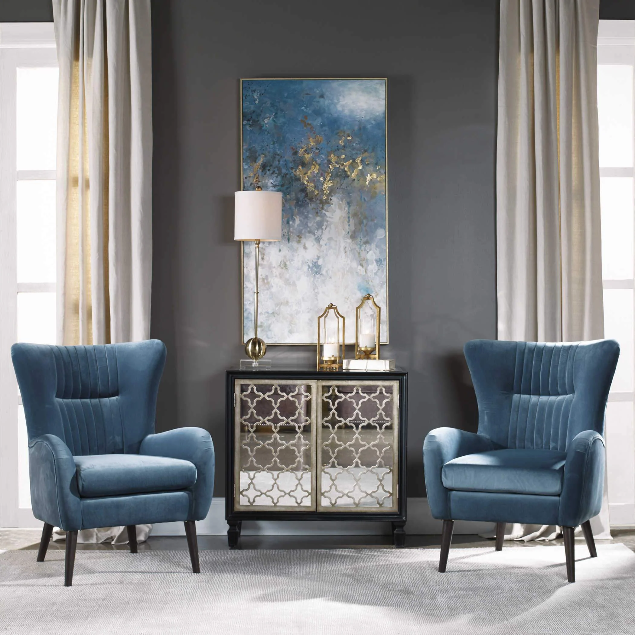 Uttermost Dax Accent Chair