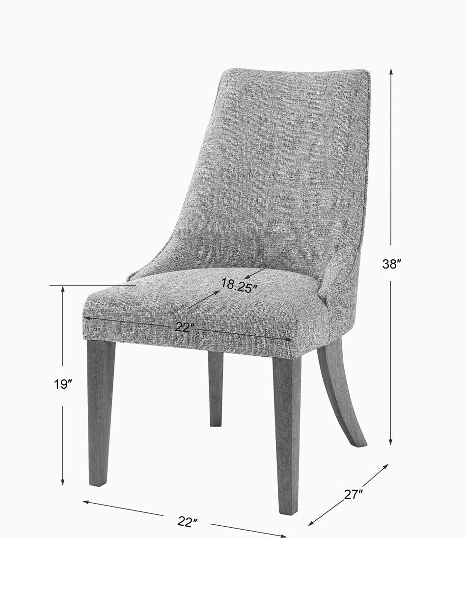 Uttermost Daxton Armless Chair - Image 8