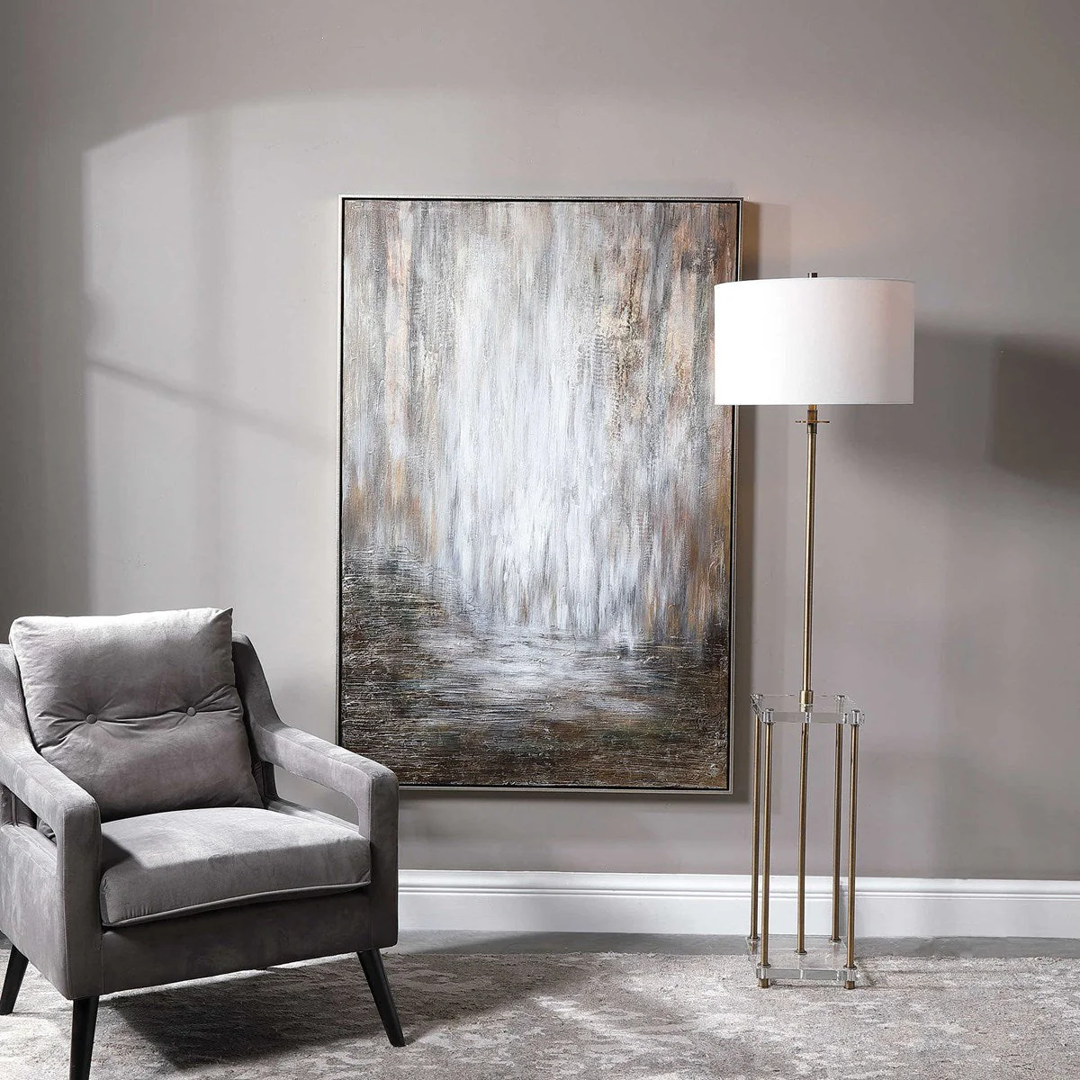 Uttermost Desert Rain Hand Painted Canvas