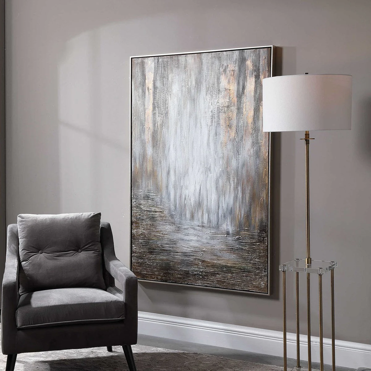 Uttermost Desert Rain Hand Painted Canvas - Image 3