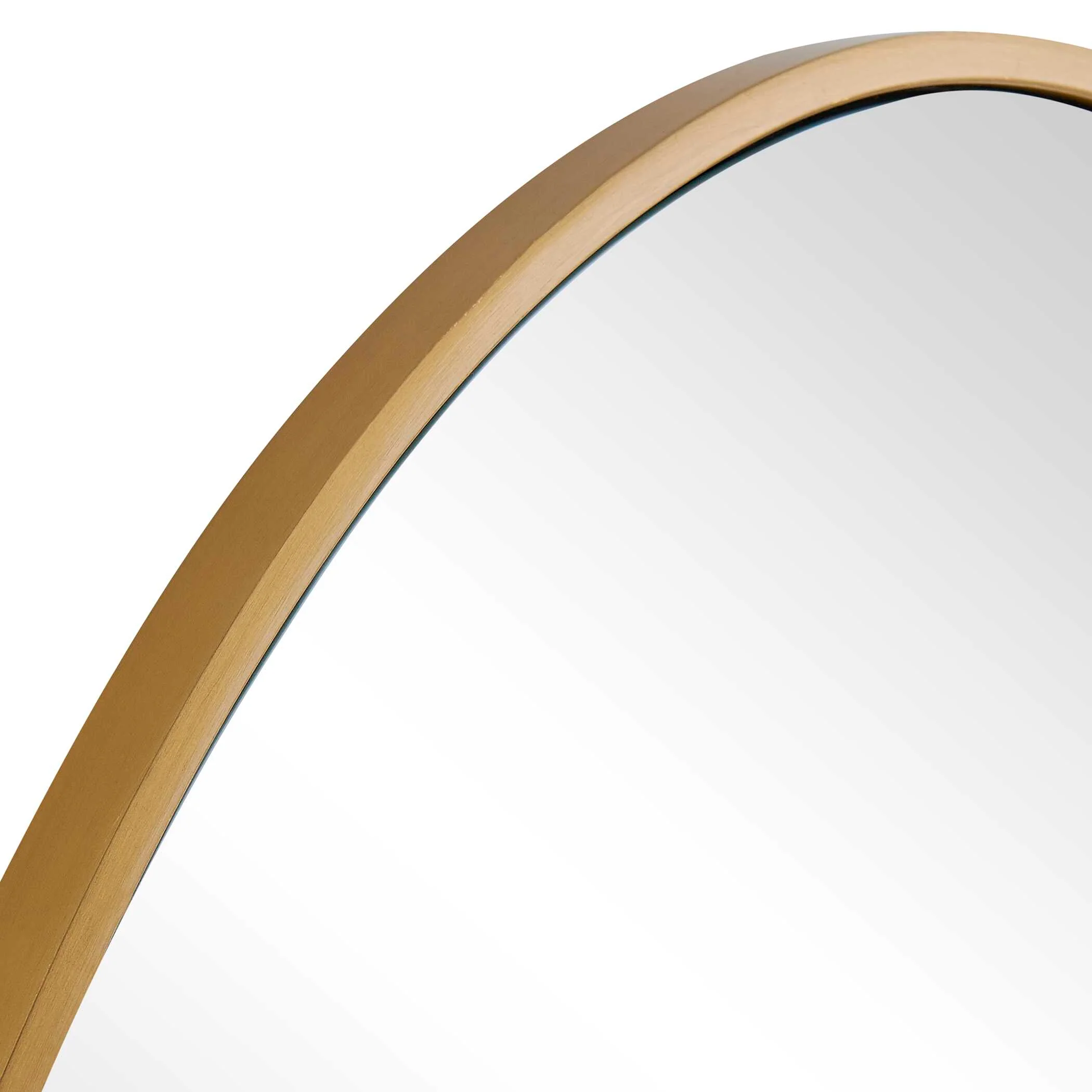 Uttermost Distort Antique Brass Mirror - Image 6