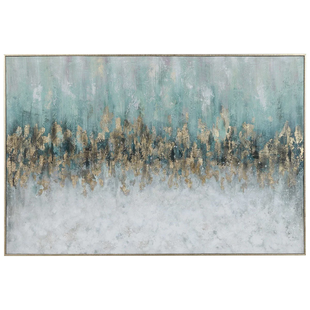 Uttermost Divide Hand Painted Canvas - Image 2