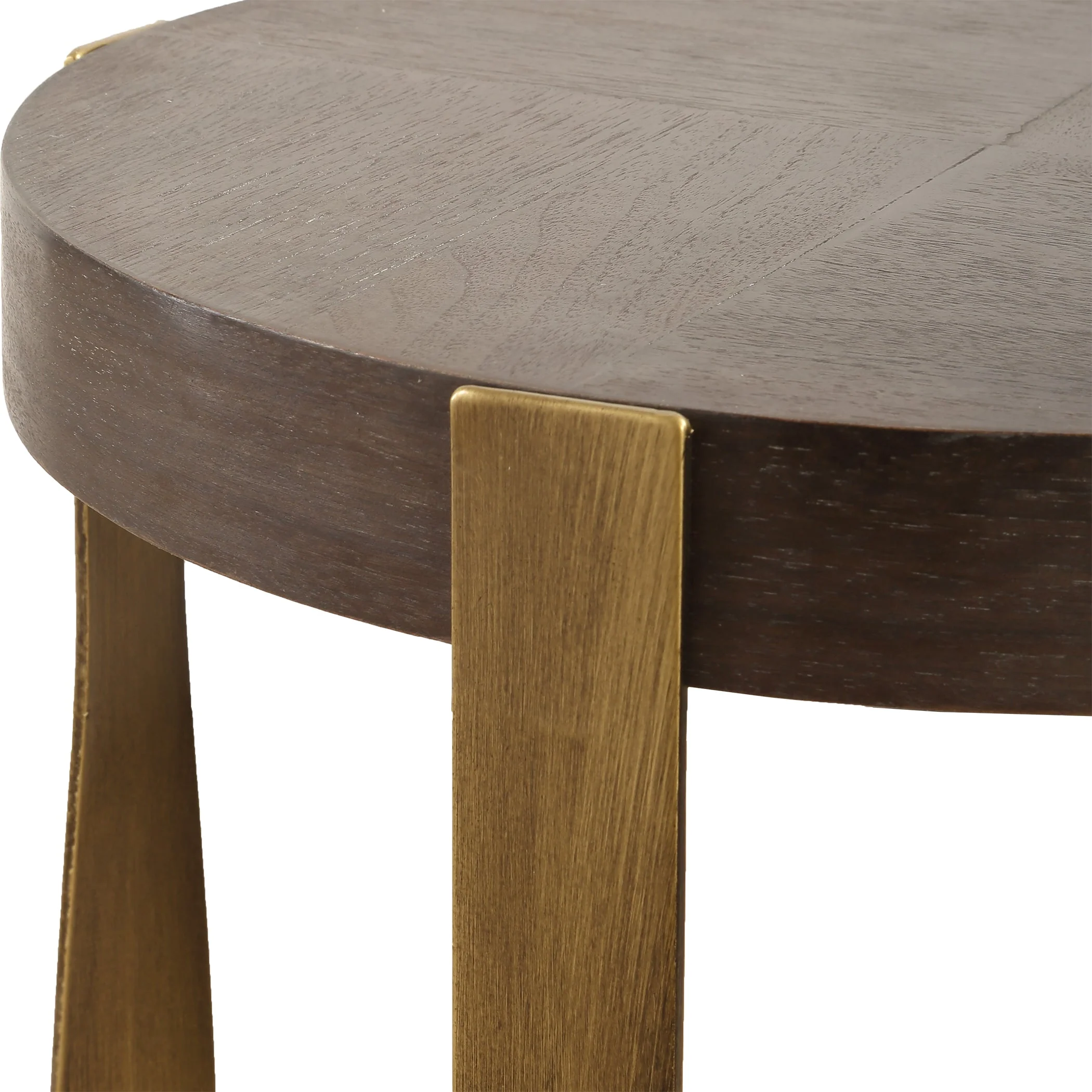 Uttermost Drew Brass Accent Table - Image 6