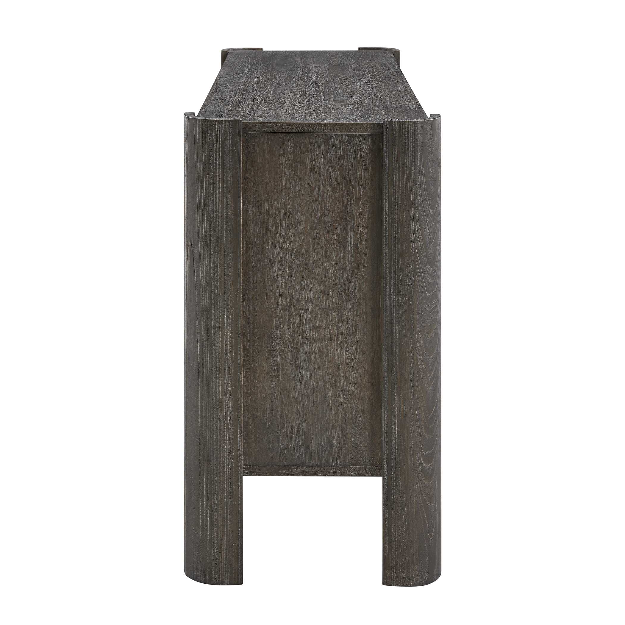 Uttermost Drury 2 Door Dark Gray Cabinet - Image 8