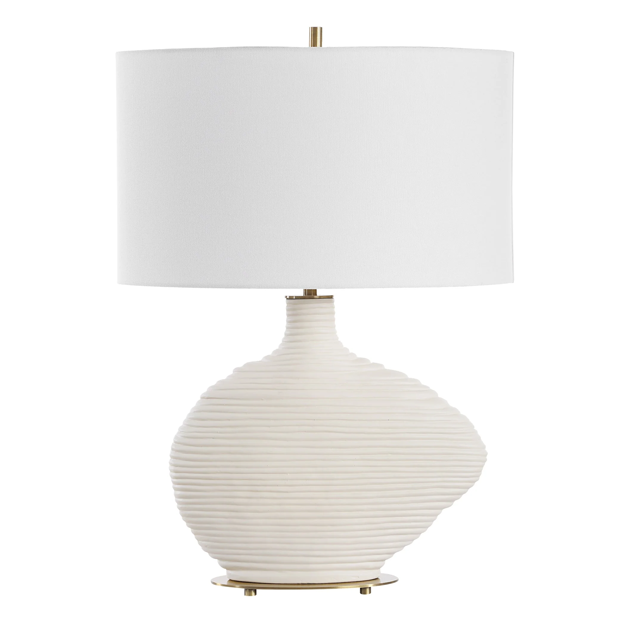 Uttermost Duostacked Ceramic Table Lamp - Image 5