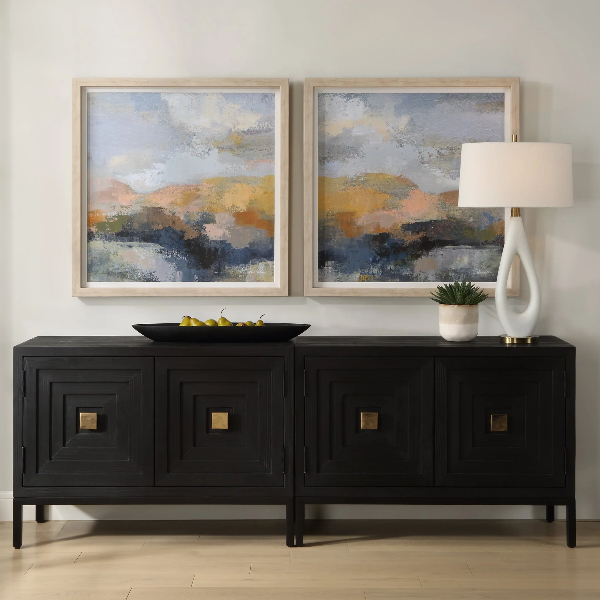 Uttermost Dusk Framed Prints, S/2 - Image 2