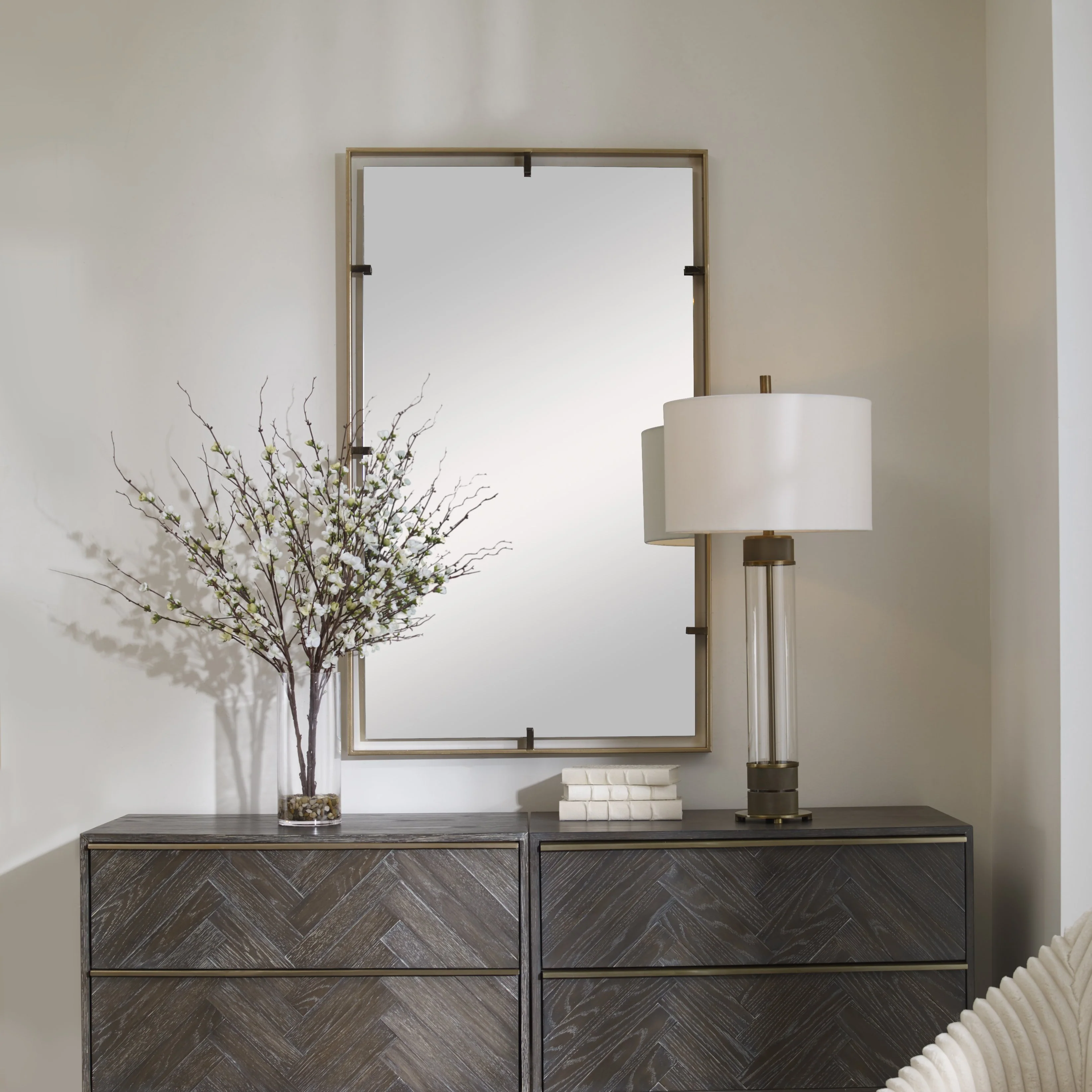 Uttermost Egon Gold Wall Mirror - Image 2