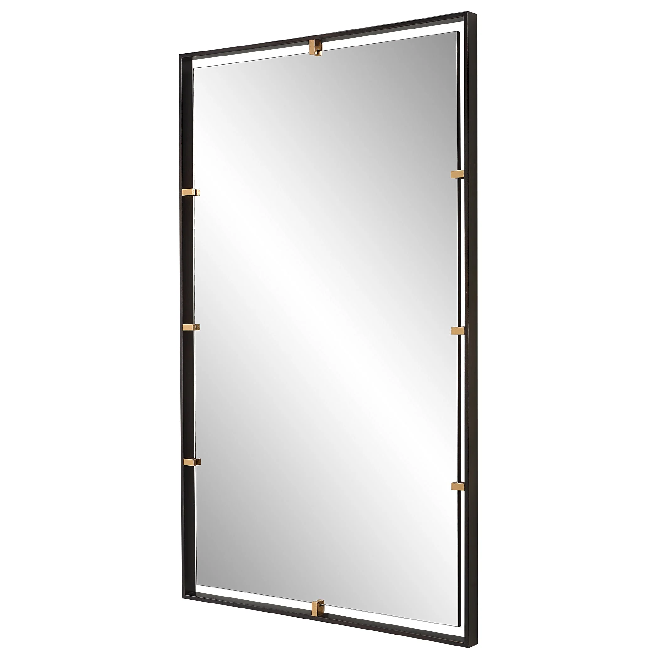 Uttermost Egon Rectangular Bronze Mirror - Image 4