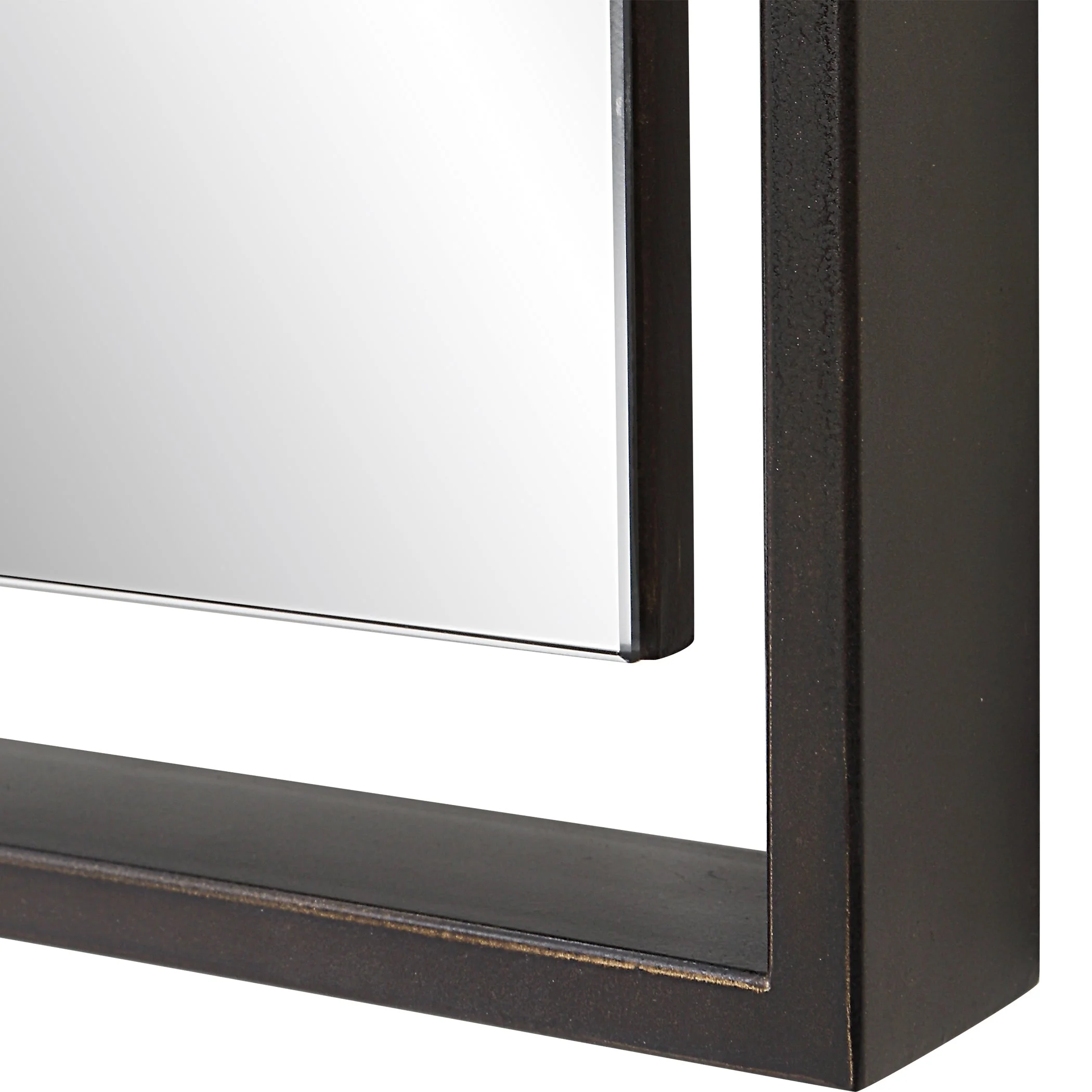 Uttermost Egon Rectangular Bronze Mirror - Image 5