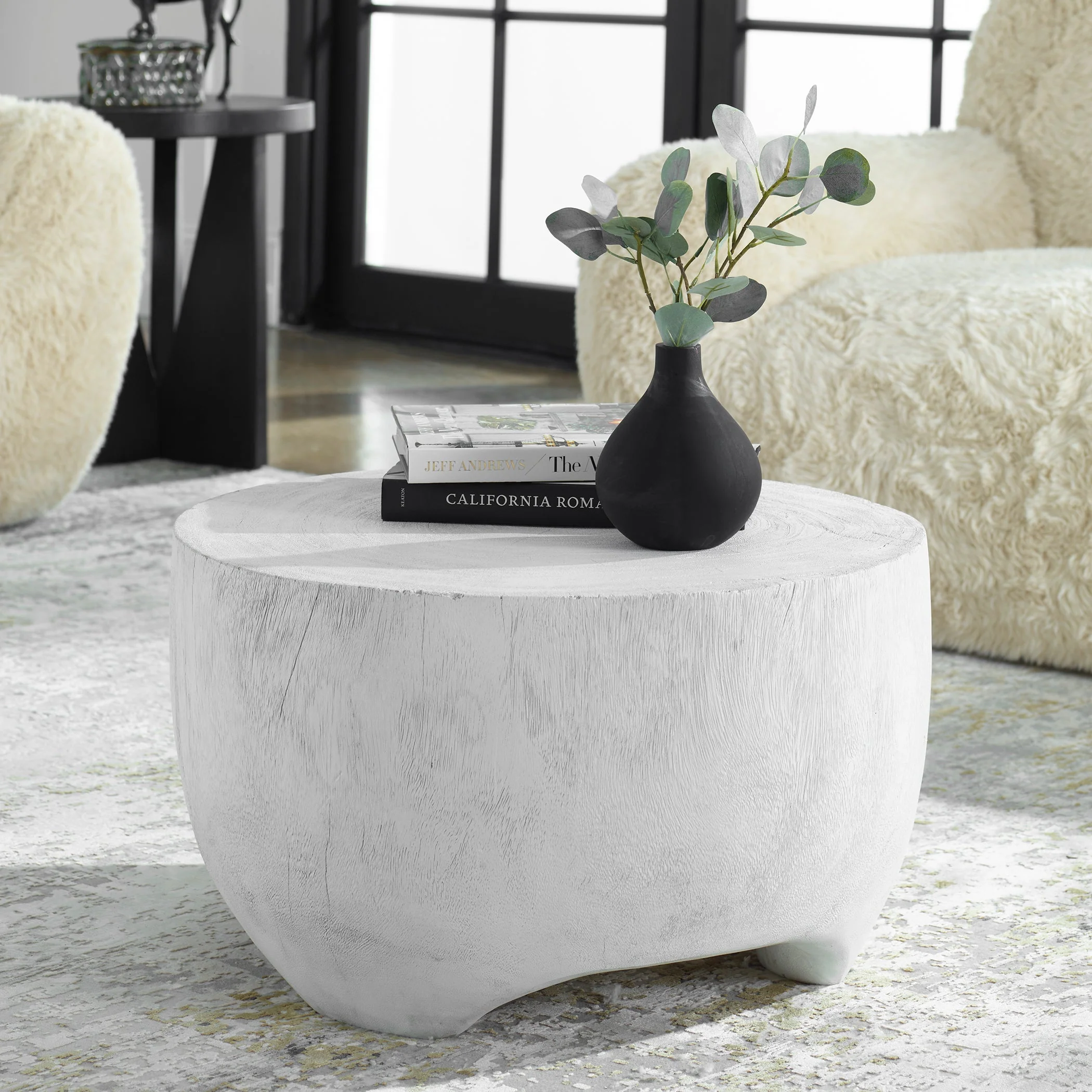Uttermost Elevate White Coffee Table - Image 2