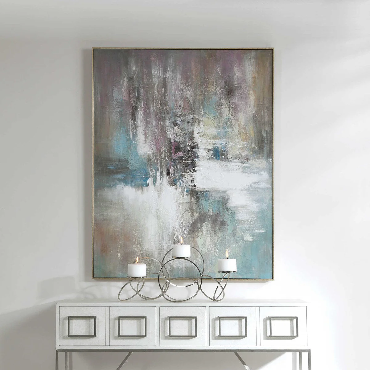 Uttermost Elevation Hand Painted Canvas