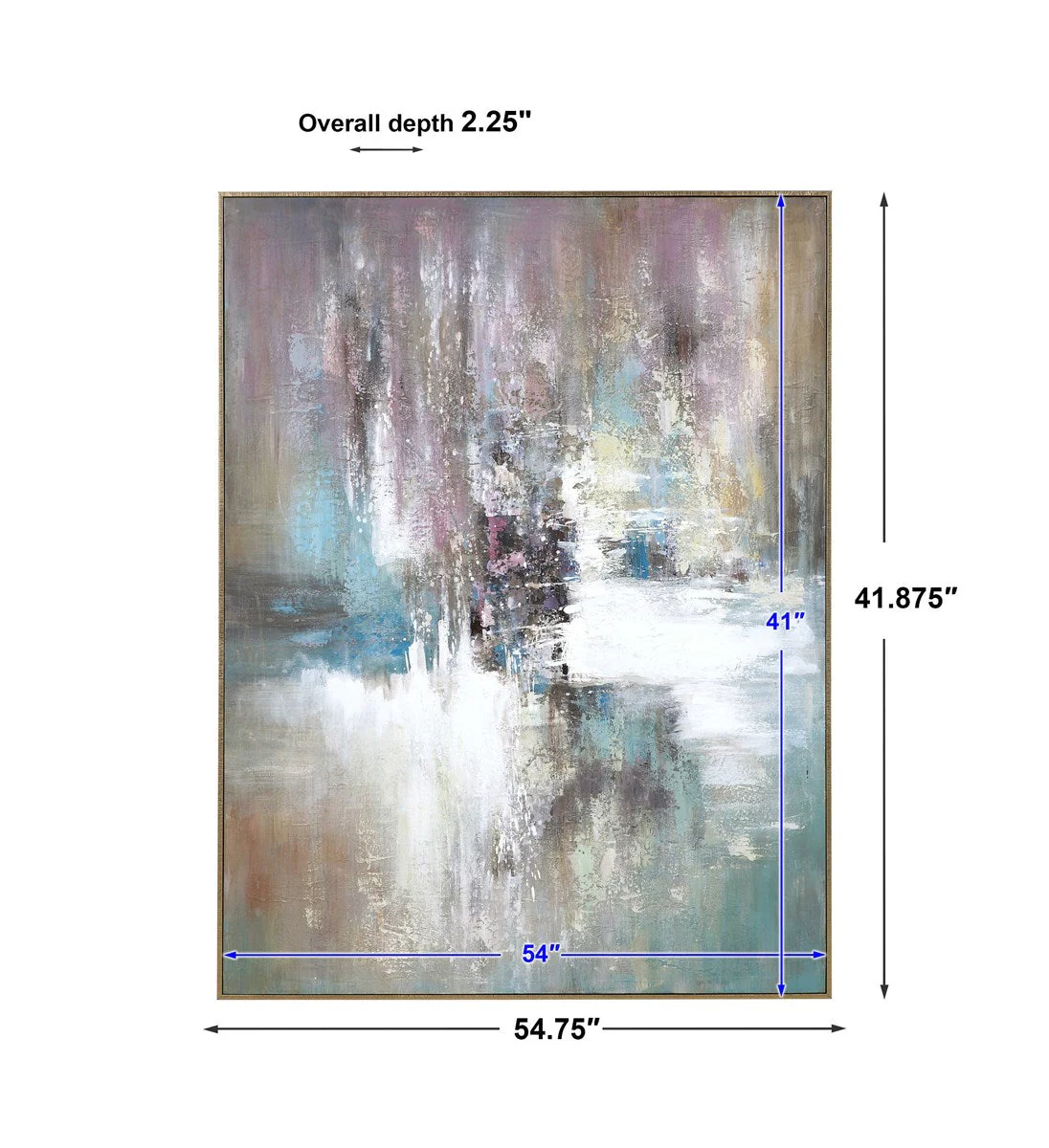 Uttermost Elevation Hand Painted Canvas - Image 7