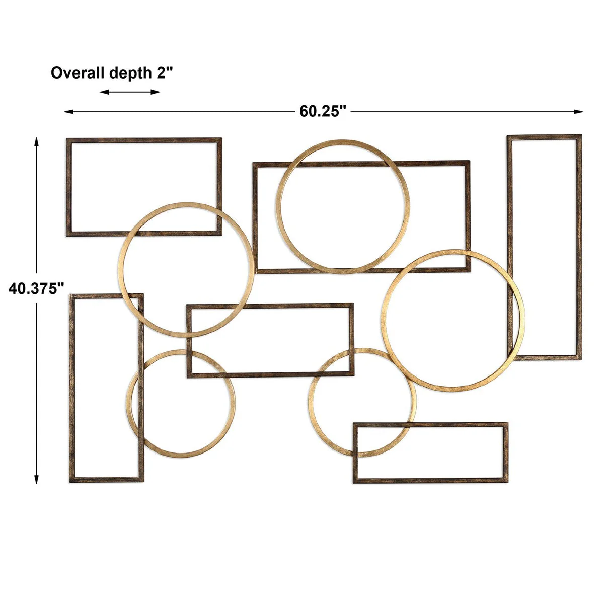 Uttermost Elias Metal Wall Decor - Image 3