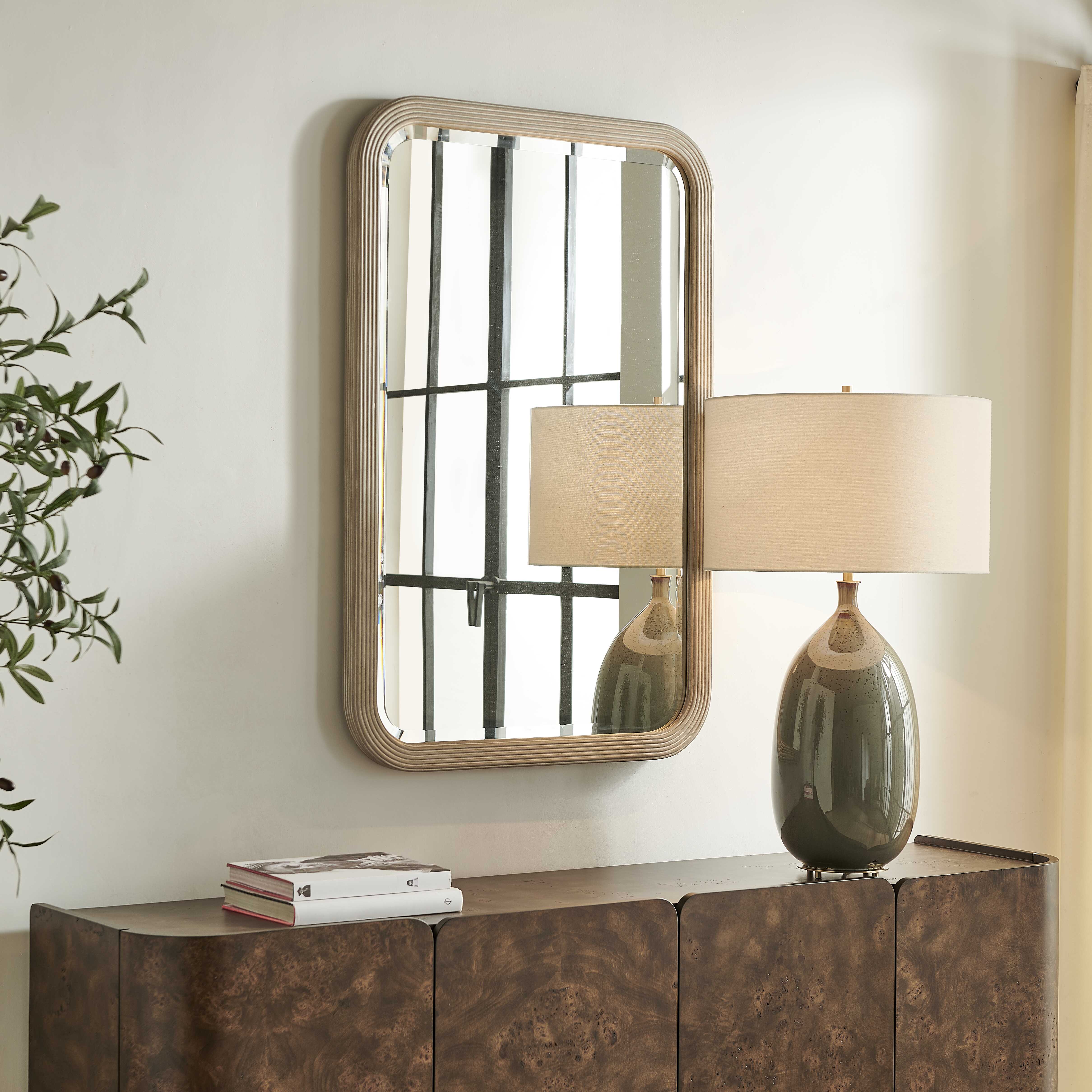 Uttermost Emari Warm Gray Mirror - Image 3