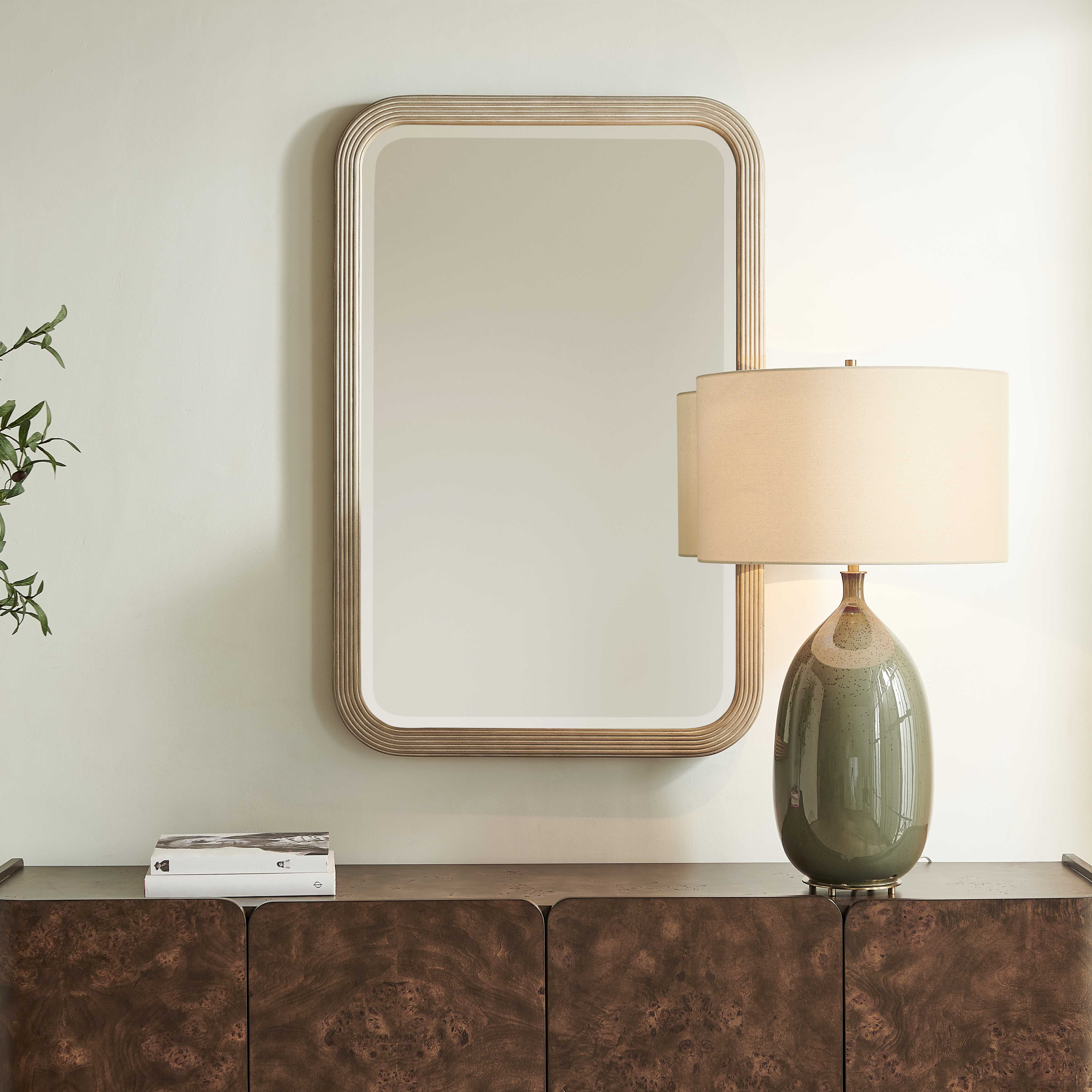 Uttermost Emari Warm Gray Mirror - Image 4