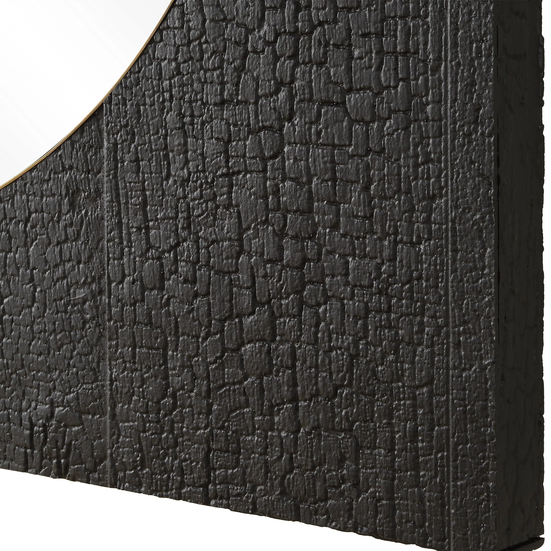 Uttermost Ember Black Square Mirror - Image 6
