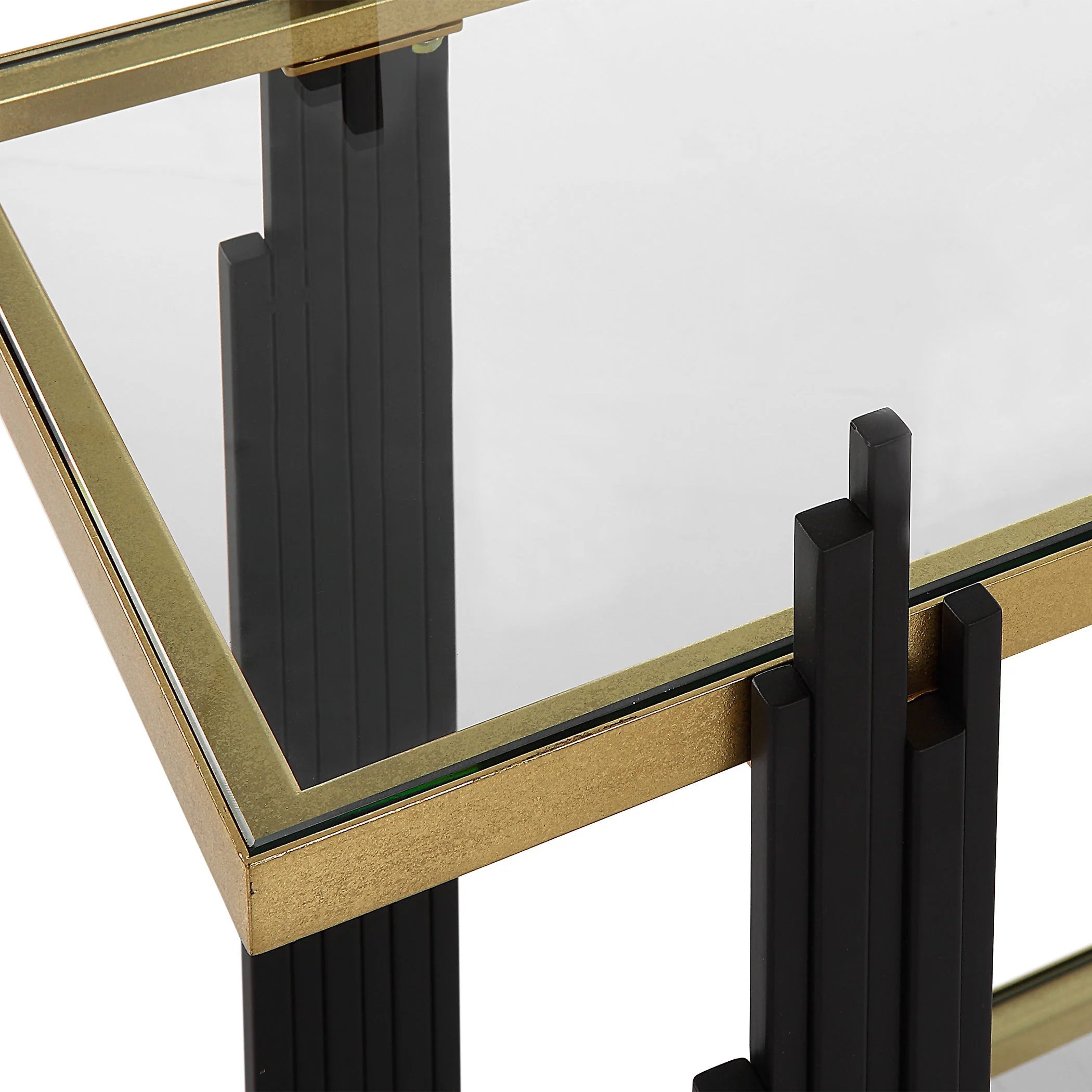 Uttermost Empire Cityscape Console Table - Image 6