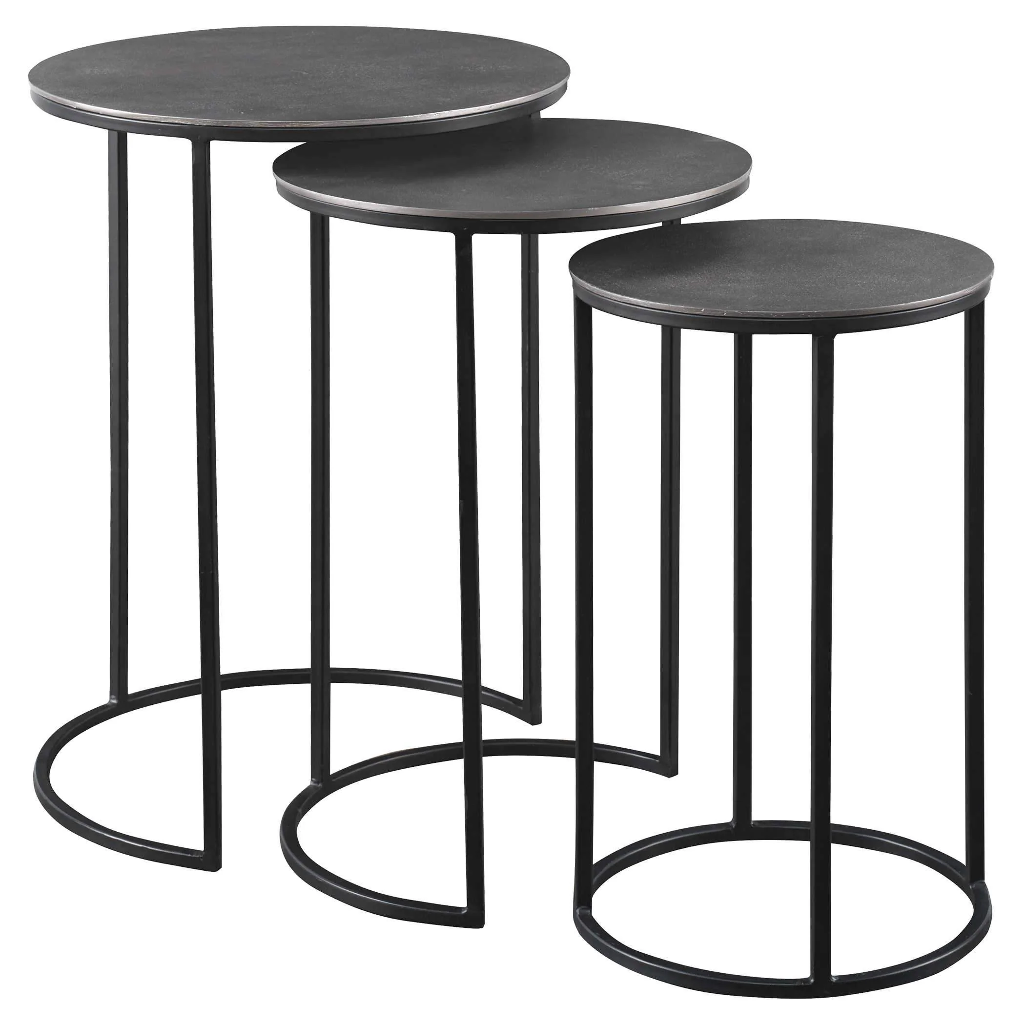 Uttermost Erik Nesting Tables, S/3 - Image 2