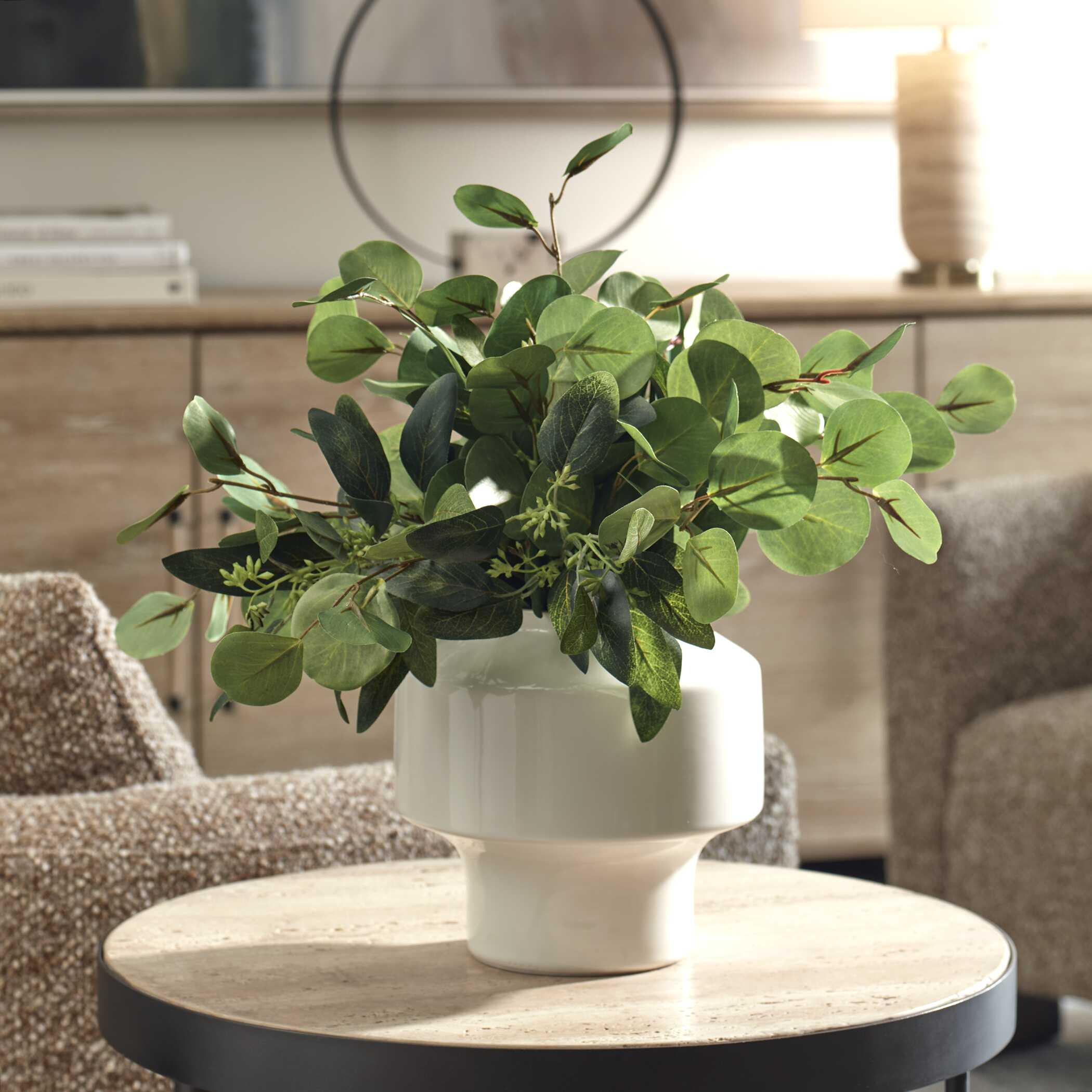 Uttermost Essence Eucalyptus Accent & Vase - Image 3