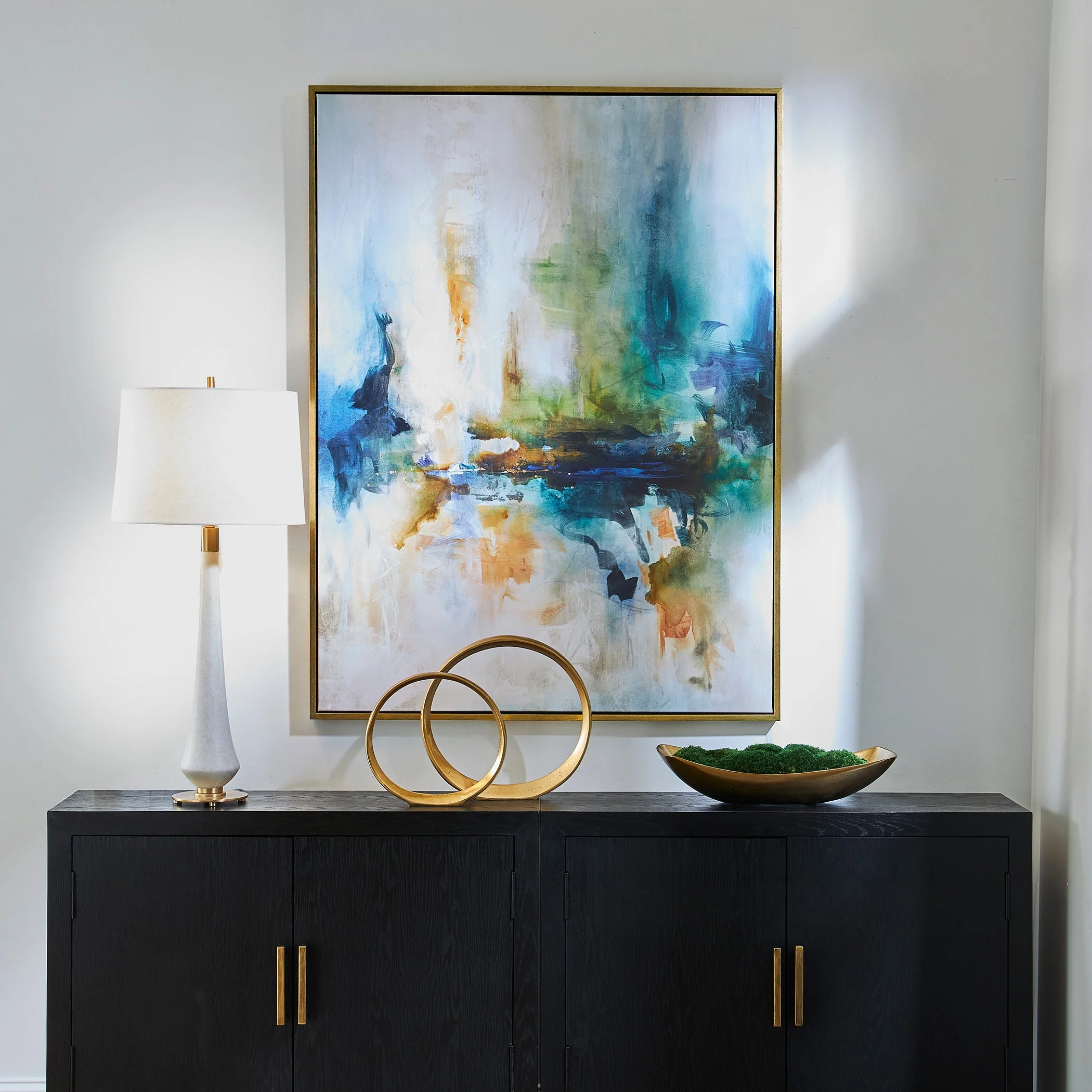 Uttermost Excursion Framed Abstract Art - Image 2