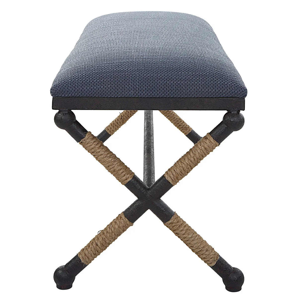 Uttermost Firth Bench, Navy - Image 5