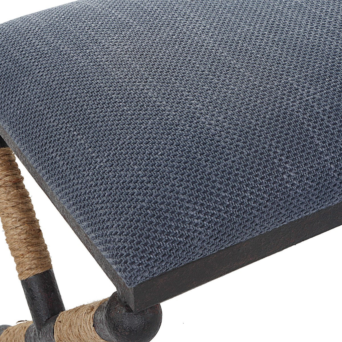 Uttermost Firth Bench, Navy - Image 8