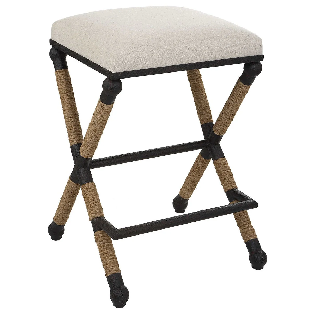 Uttermost Firth Counter Stool, Oatmeal - Image 2