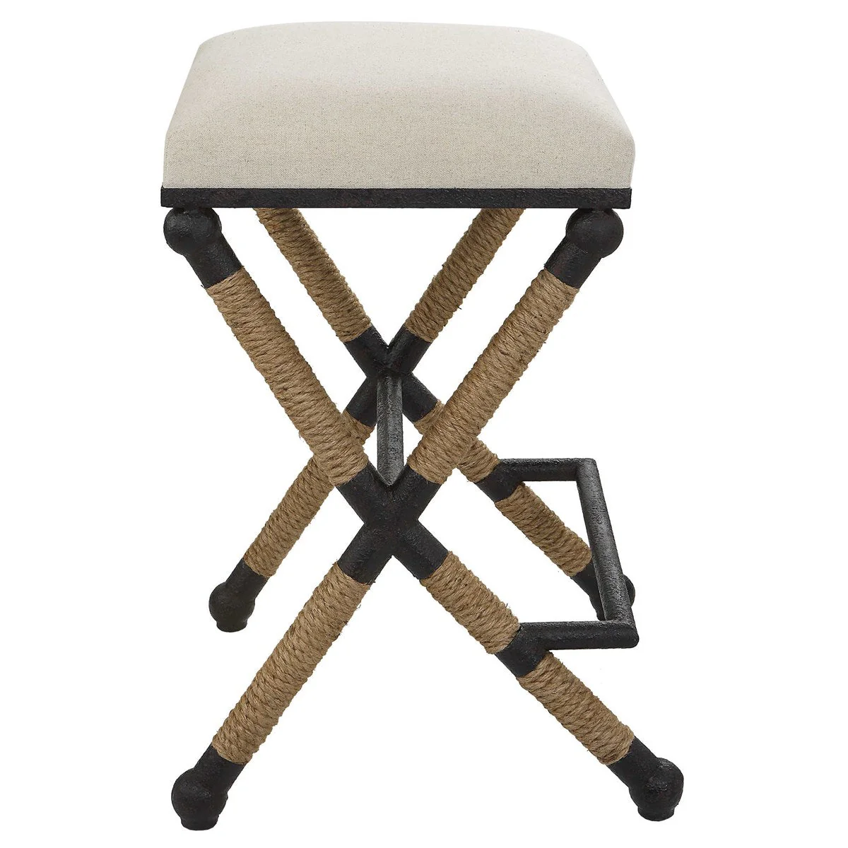 Uttermost Firth Counter Stool, Oatmeal - Image 6