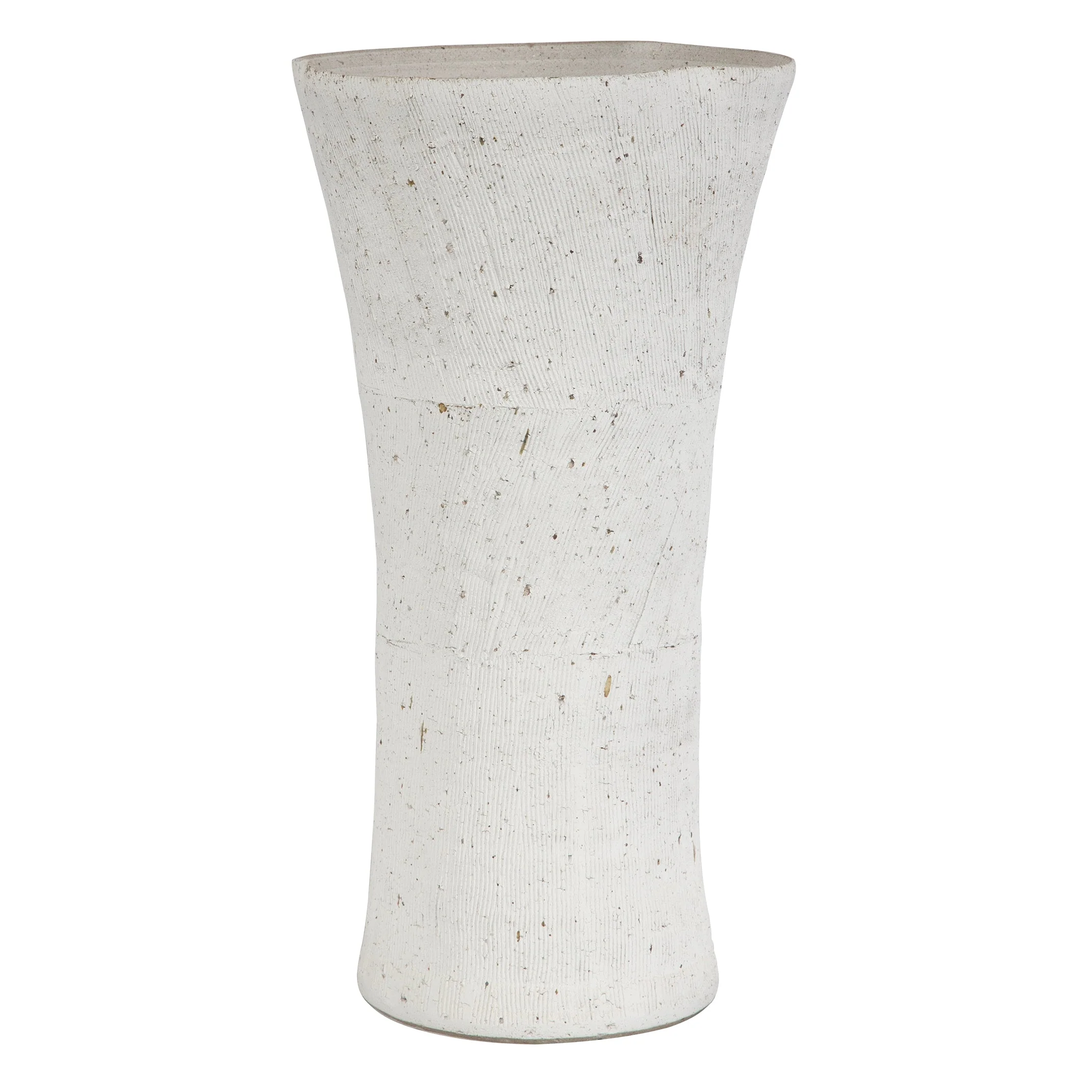 Uttermost Floreana Tall White Vase