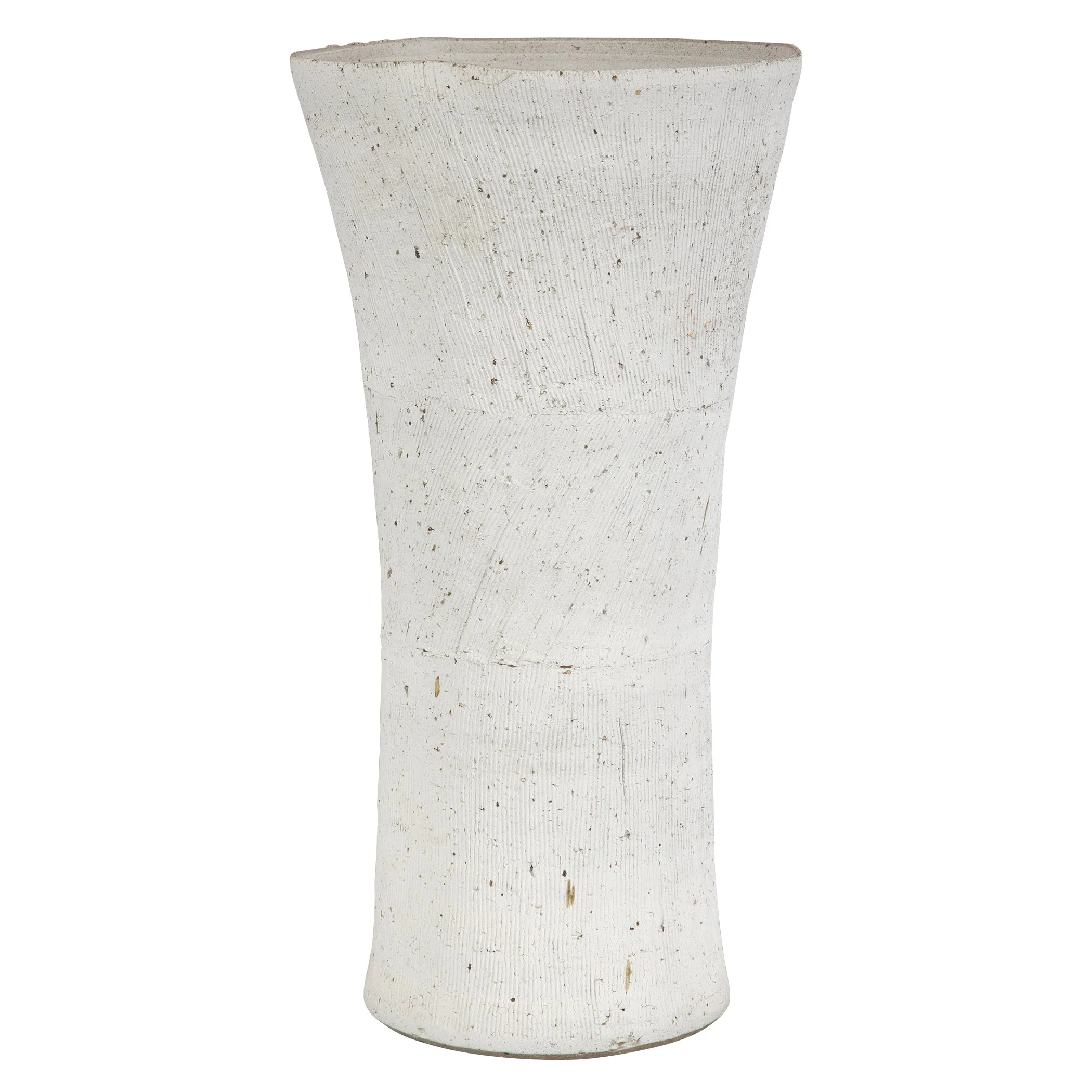 Uttermost Floreana Tall White Vase - Image 5