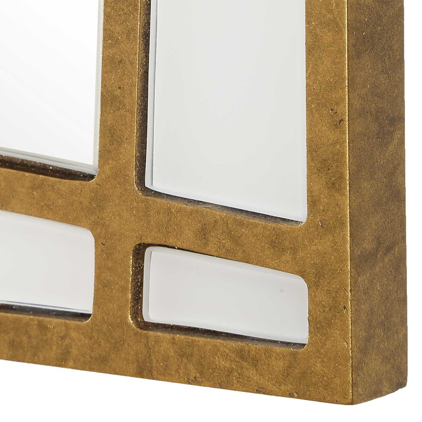 Uttermost Florence Antique Gold Mirror - Image 5