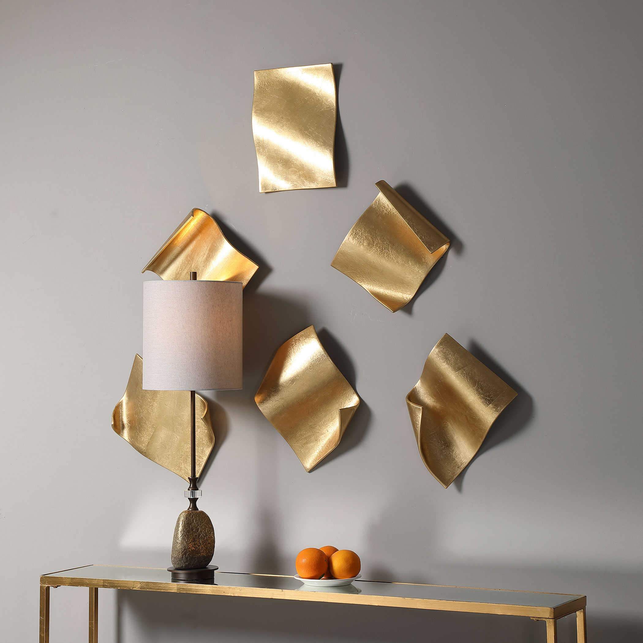 Uttermost Fluttering Pages Wall Decor, S/6 - Image 3