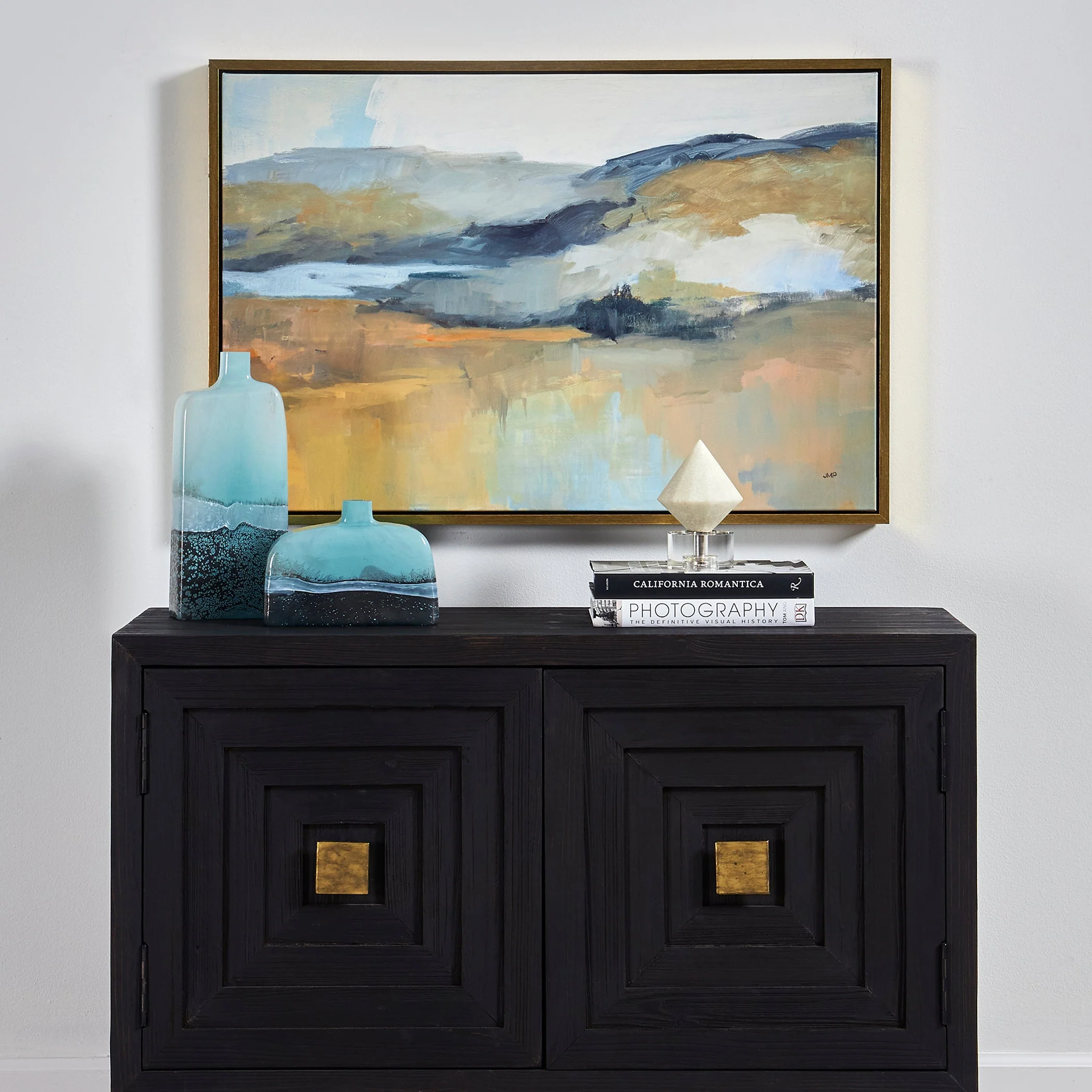 Uttermost Folded Hills Framed Landscape Art - Image 2