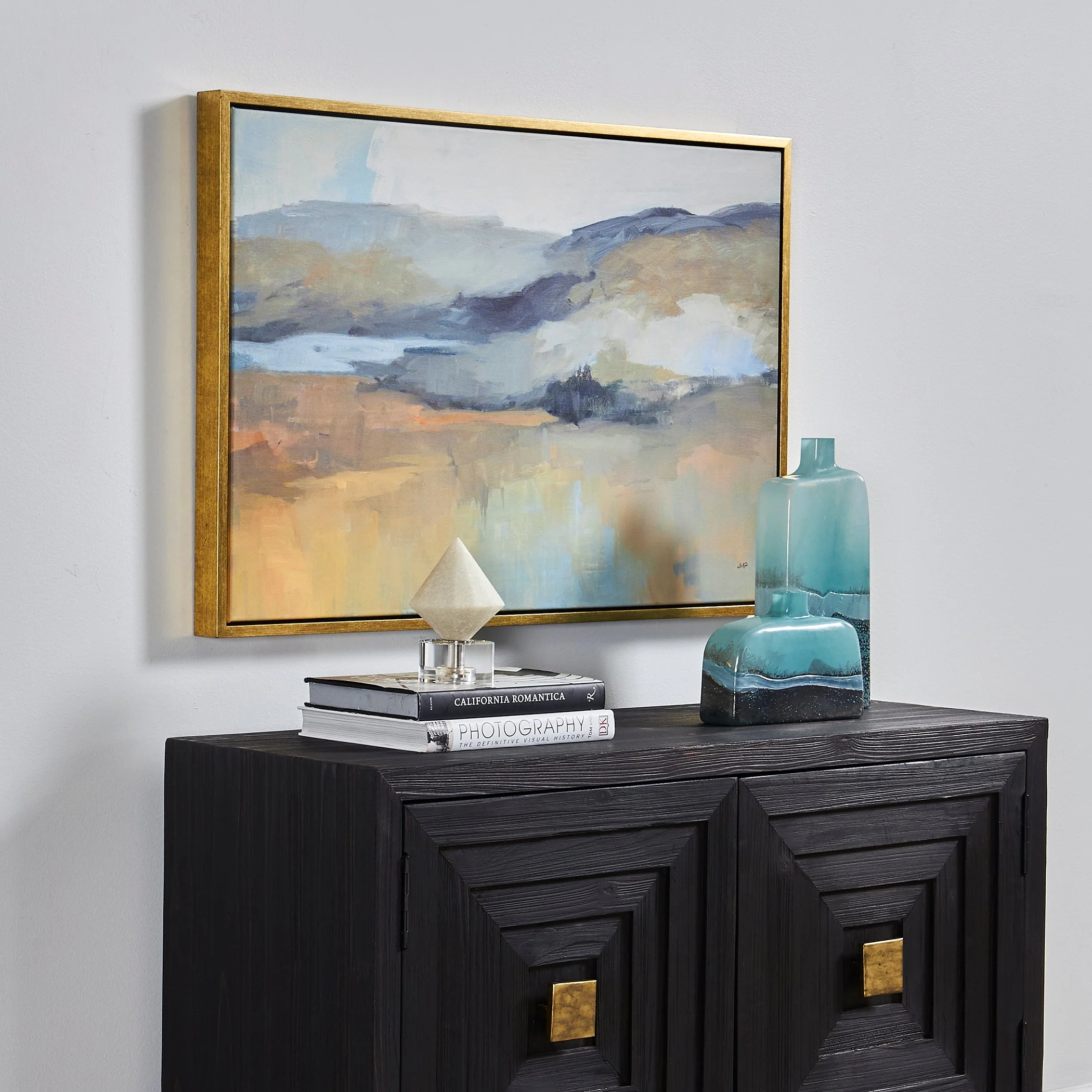 Uttermost Folded Hills Framed Landscape Art - Image 3