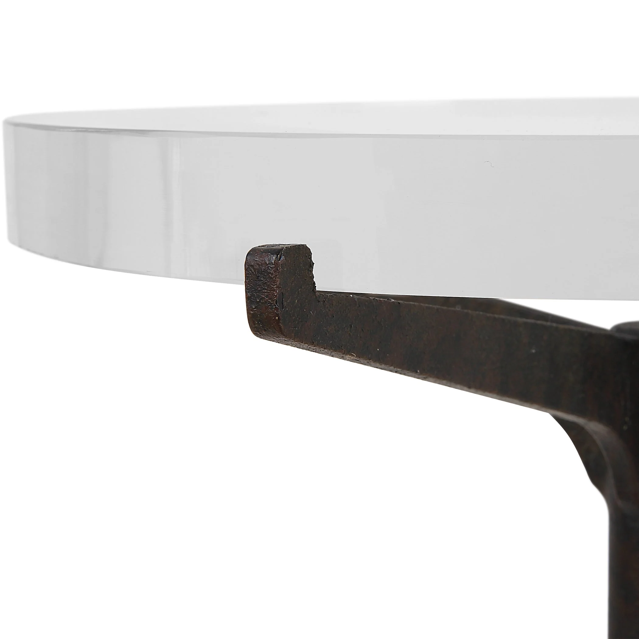 Uttermost Forge Industrial Accent Table - Image 3