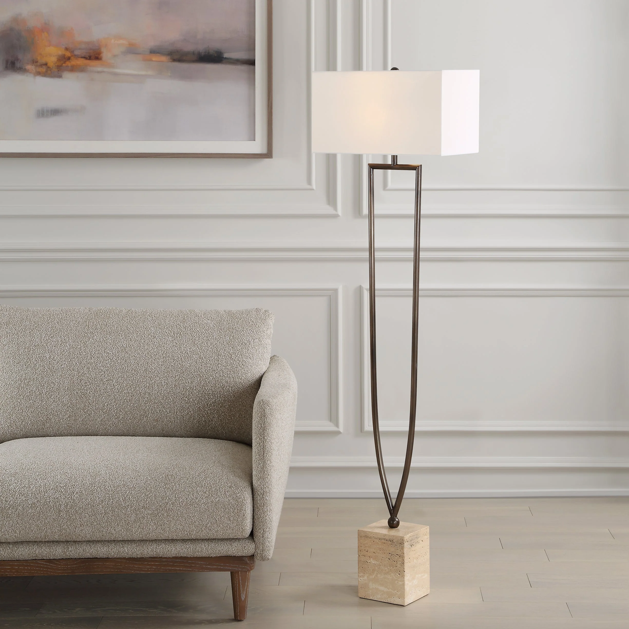 Uttermost Fork In The Road Floor Lamp - Image 2