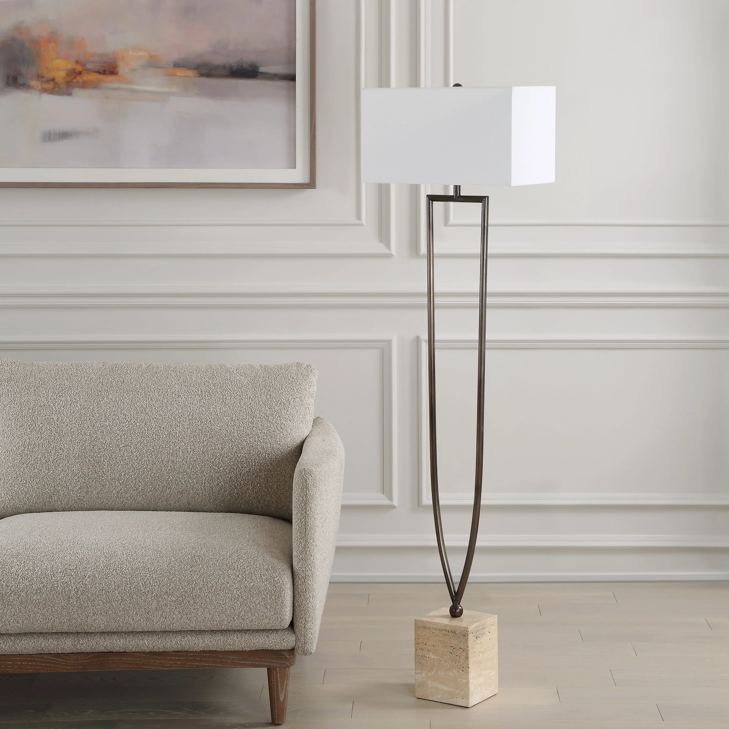 Uttermost Fork In The Road Floor Lamp - Image 3
