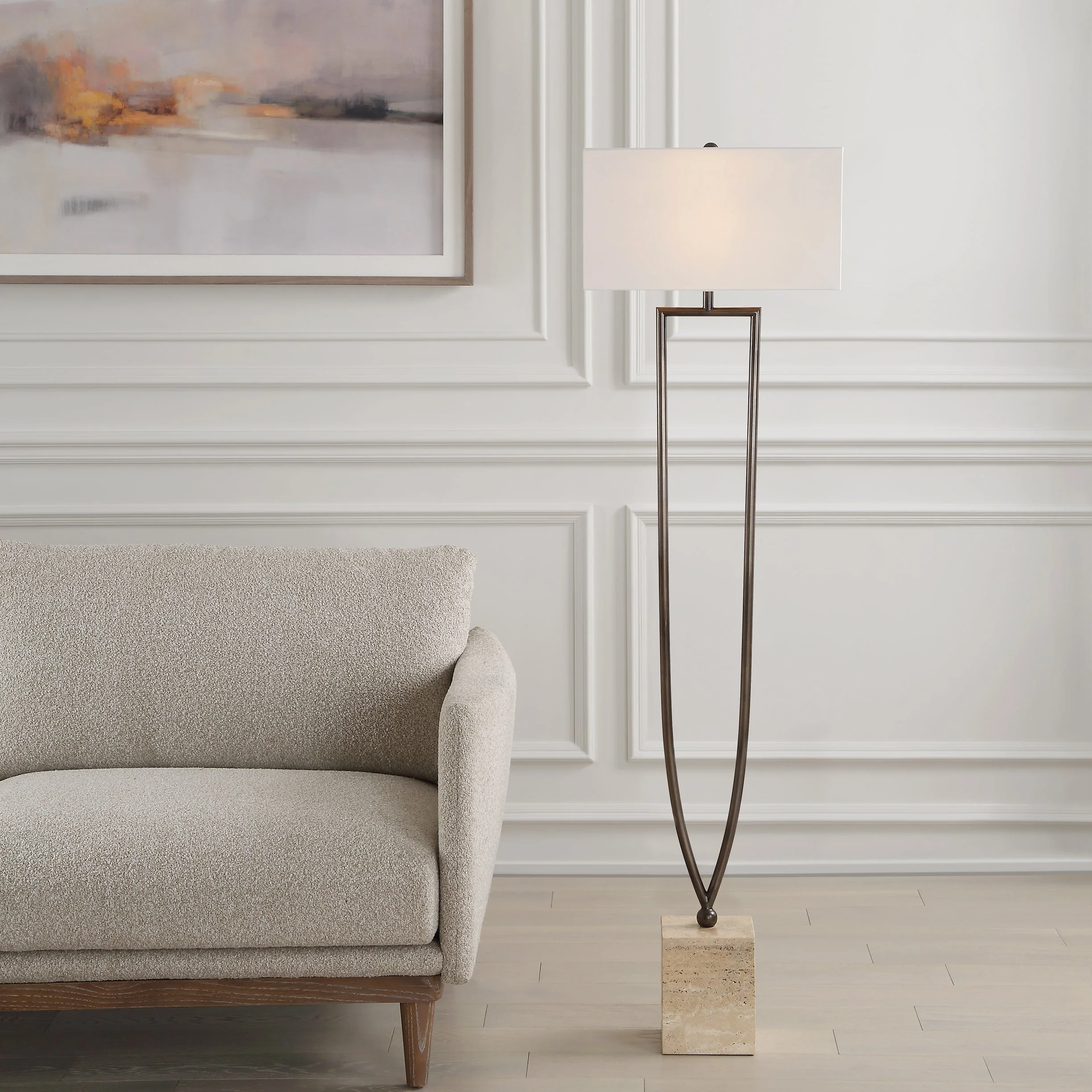 Uttermost Fork In The Road Floor Lamp - Image 4