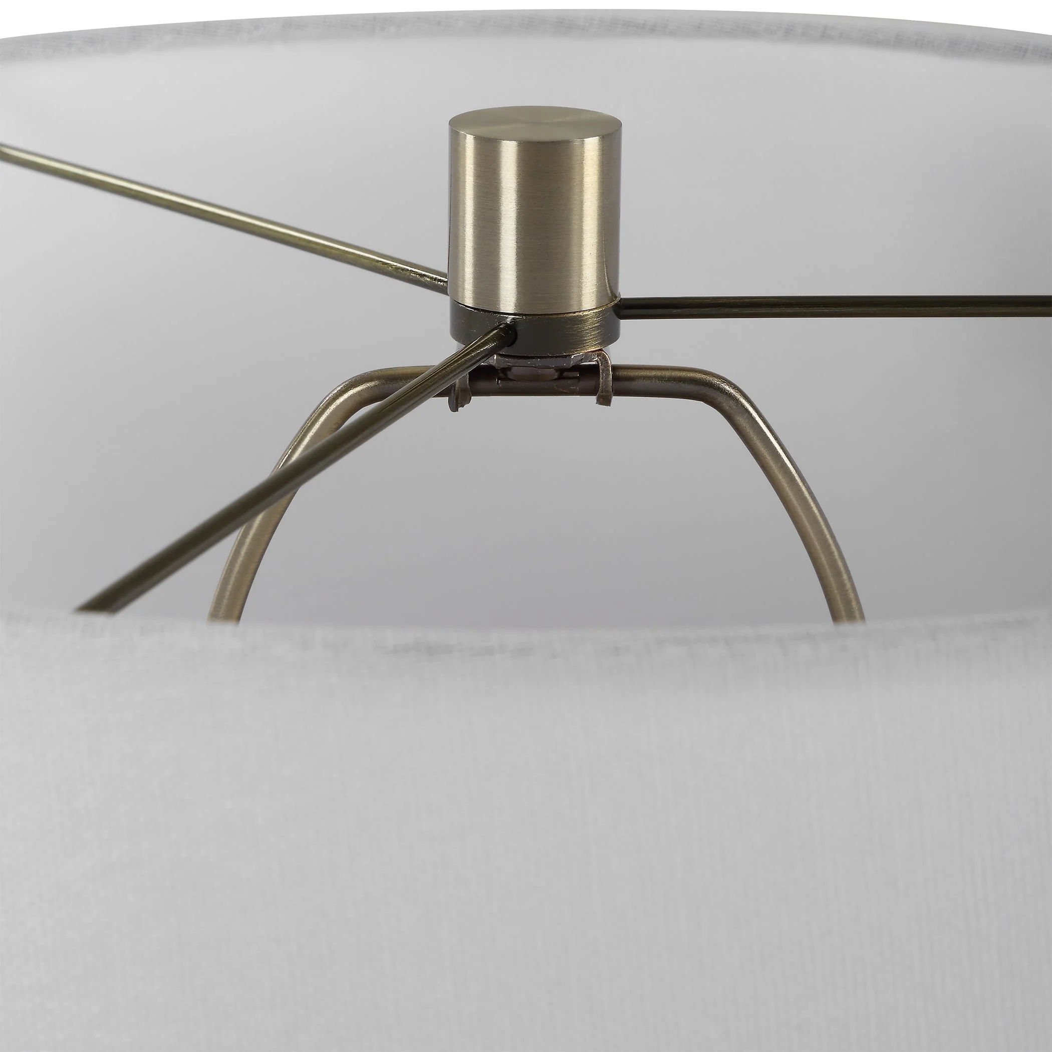 Uttermost Foster Black Glaze Table Lamp - Image 7