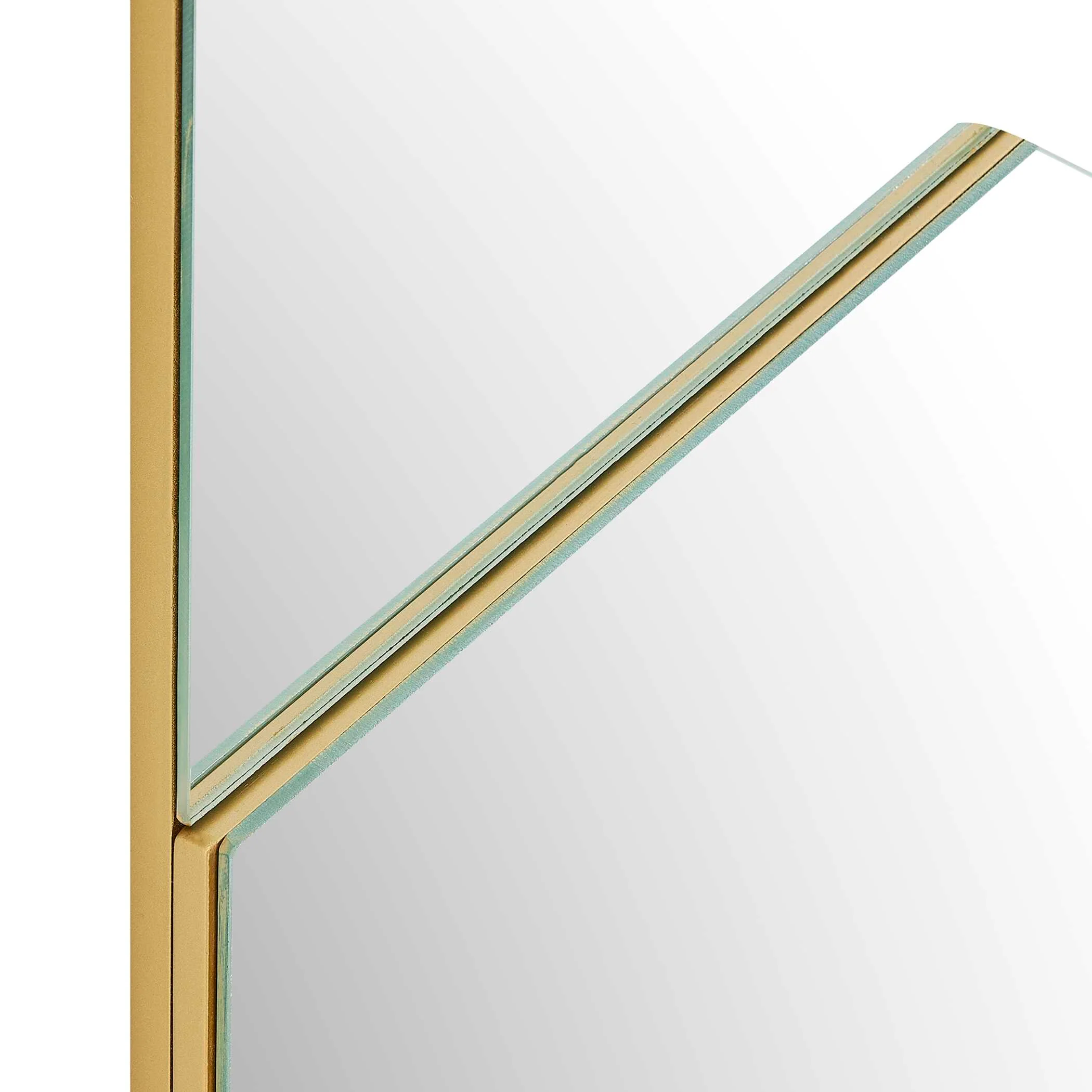 Uttermost Fracture Segmented Panel Mirror - Image 5