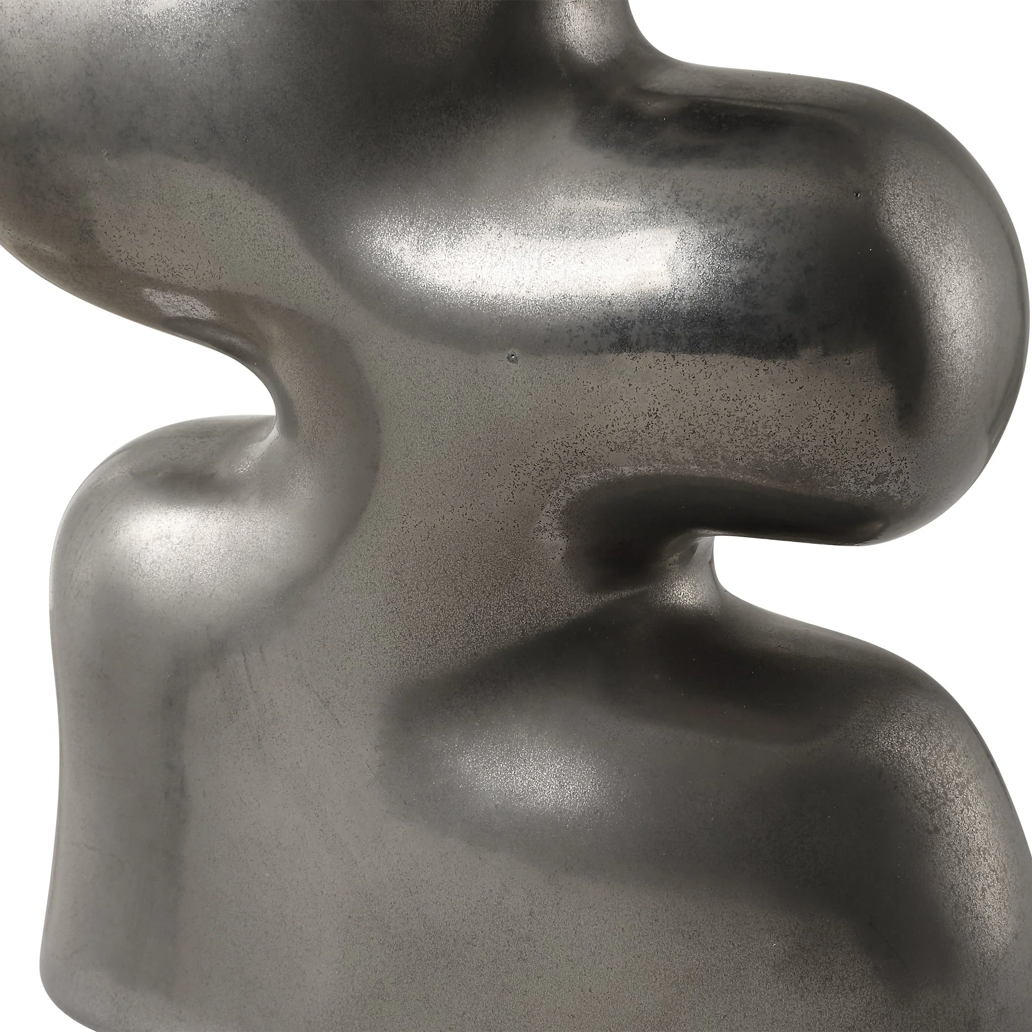 Uttermost Free Flowing Nickel Vases Set/2 - Image 6