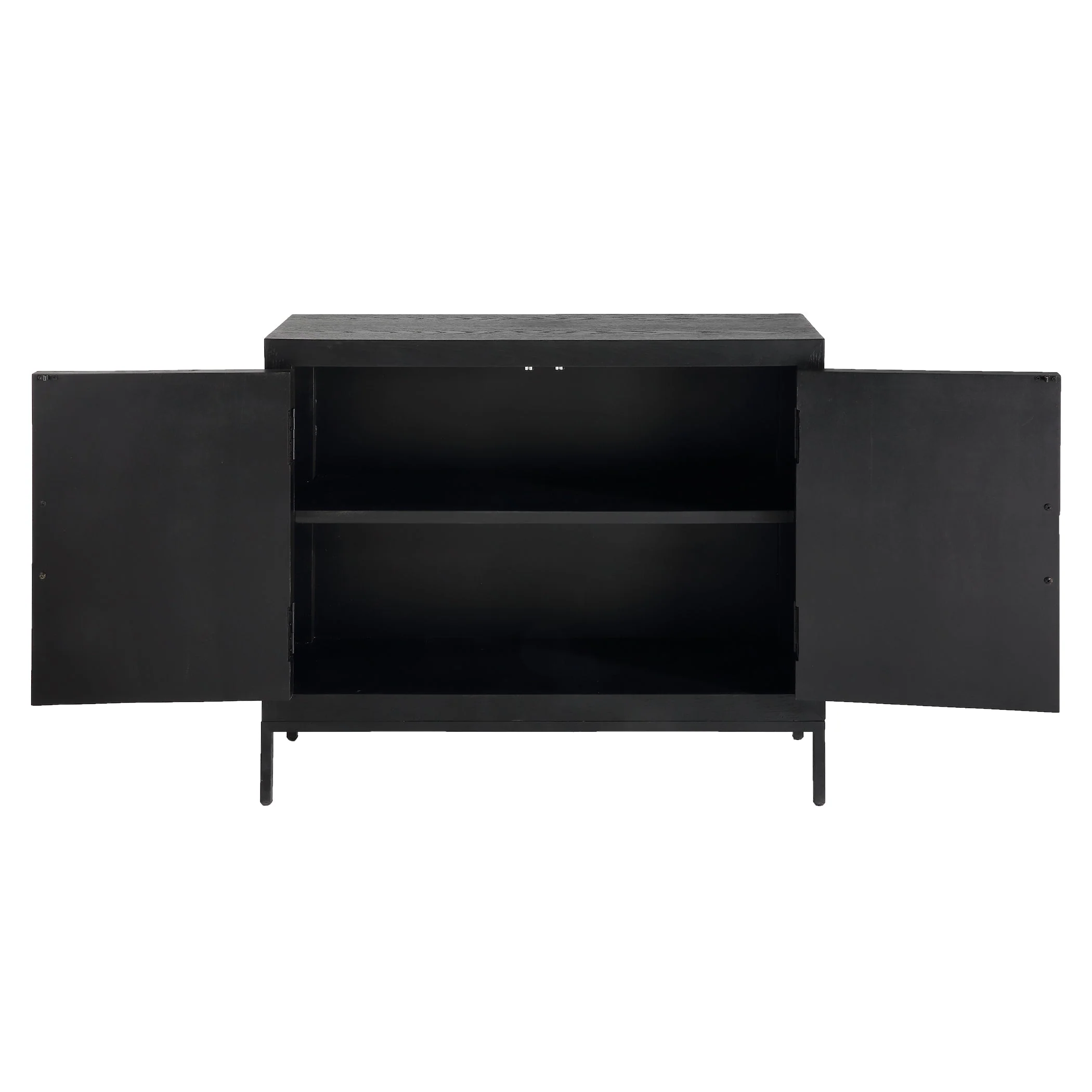 Uttermost Front Range Dark Oak 2 Door Cabinet - Image 10