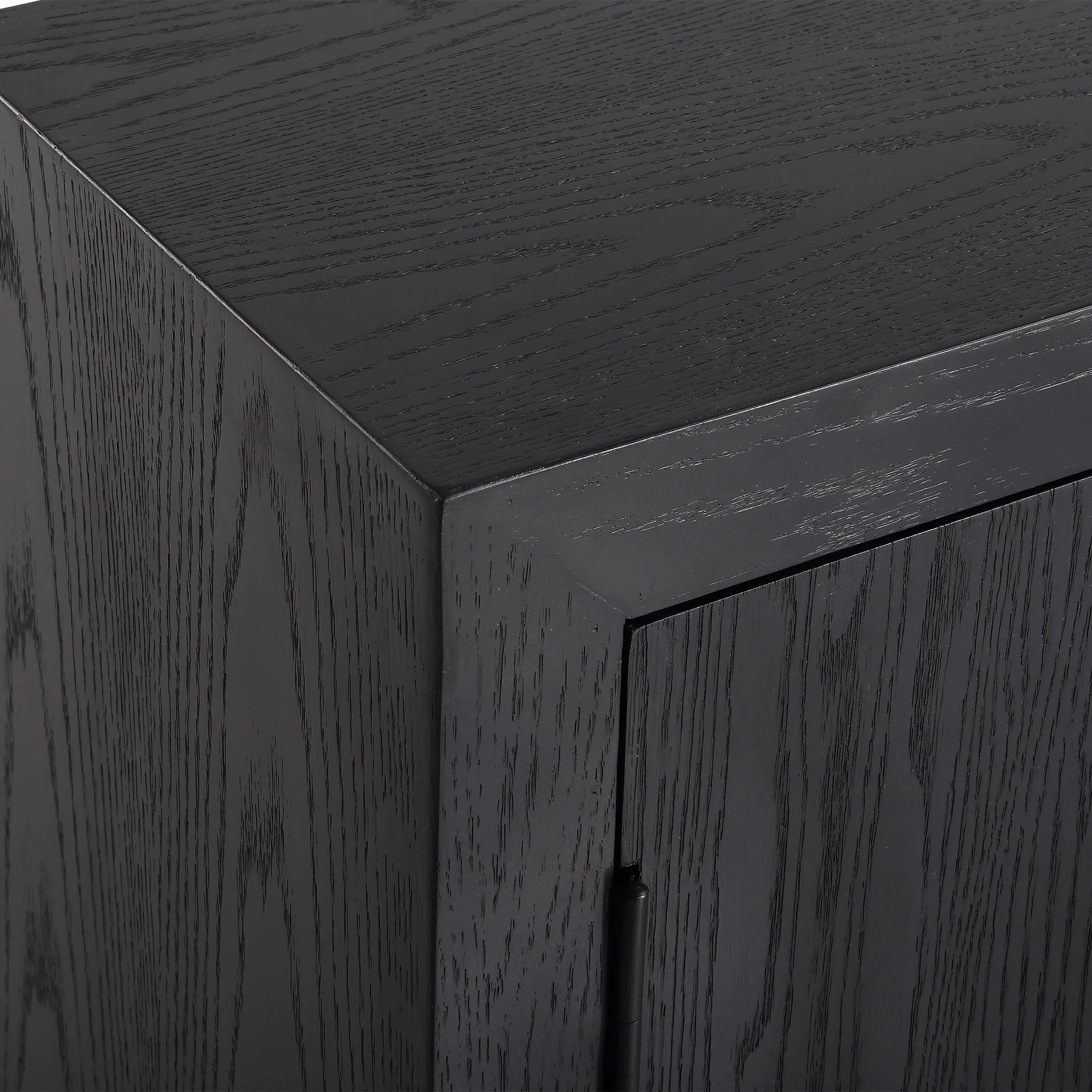 Uttermost Front Range Dark Oak 2 Door Cabinet - Image 9