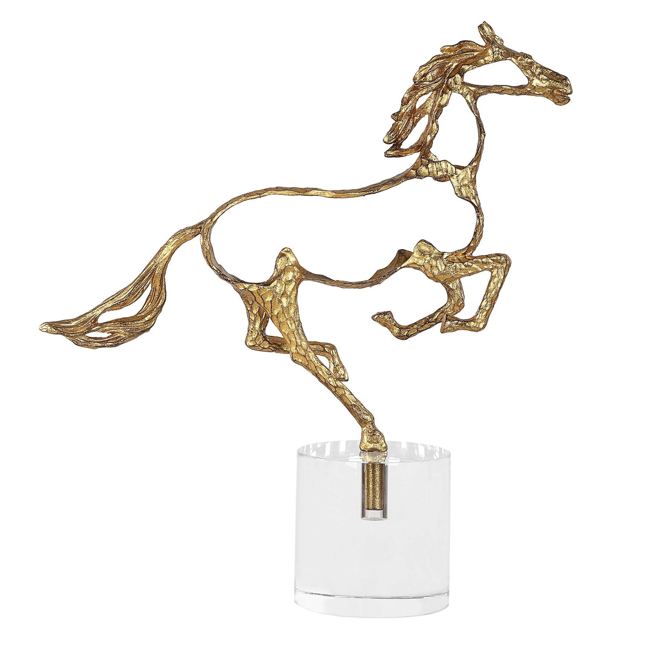 Uttermost Gallop Gold Sculpture - Image 6