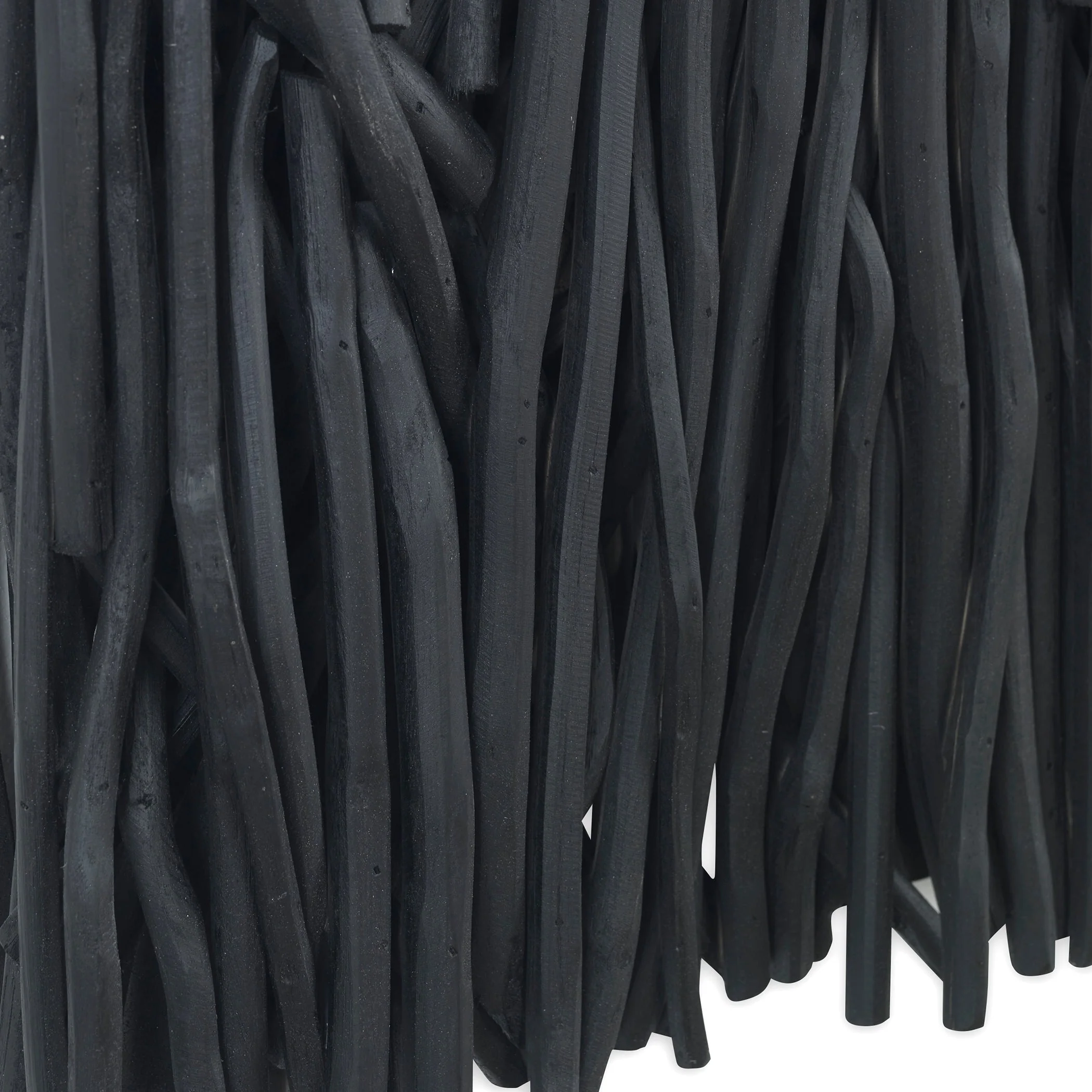 Uttermost Gathered Teak Square Black Wood Wall Decor - Image 5