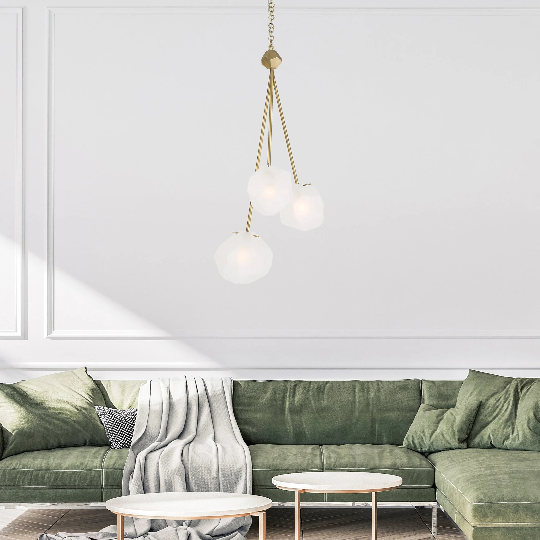 Uttermost Geodesic 3 Light Pendant - Image 3