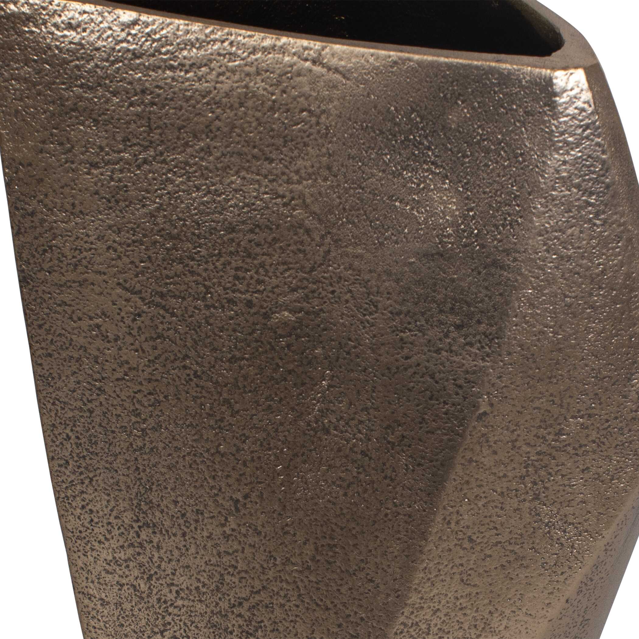 Uttermost GeoForm Indoor-Outdoor Brass Vases Set/2 - Image 4