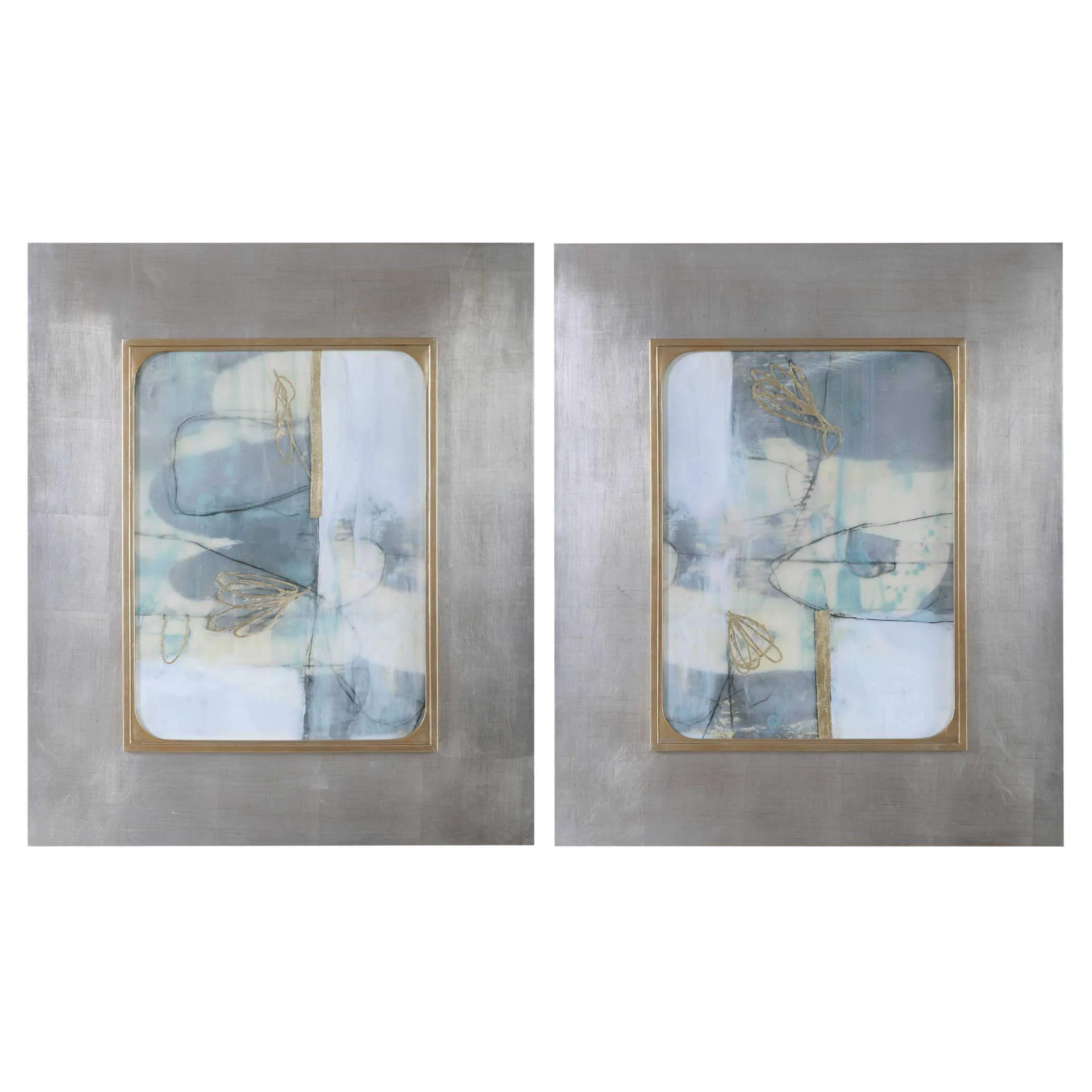 Uttermost Gilded Whimsy Framed Prints, S/2 - Image 2