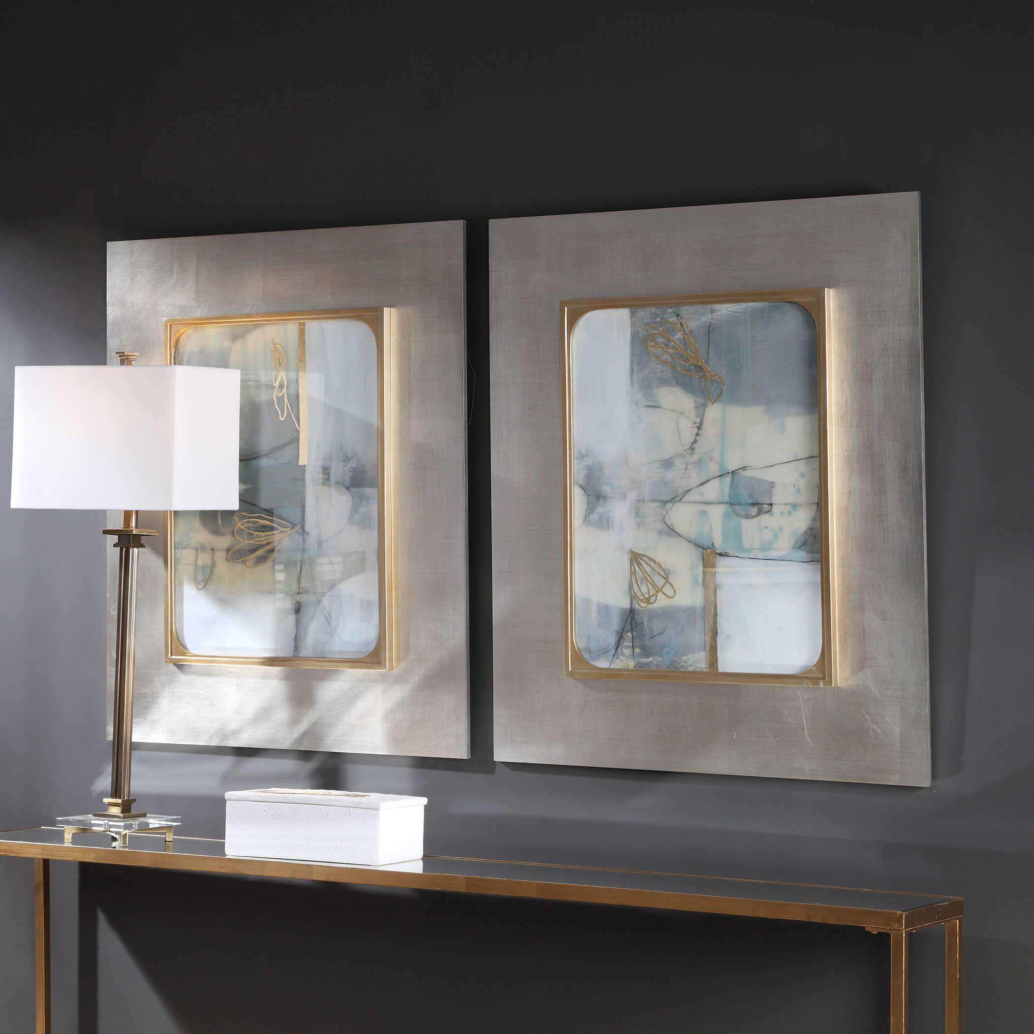 Uttermost Gilded Whimsy Framed Prints, S/2 - Image 3