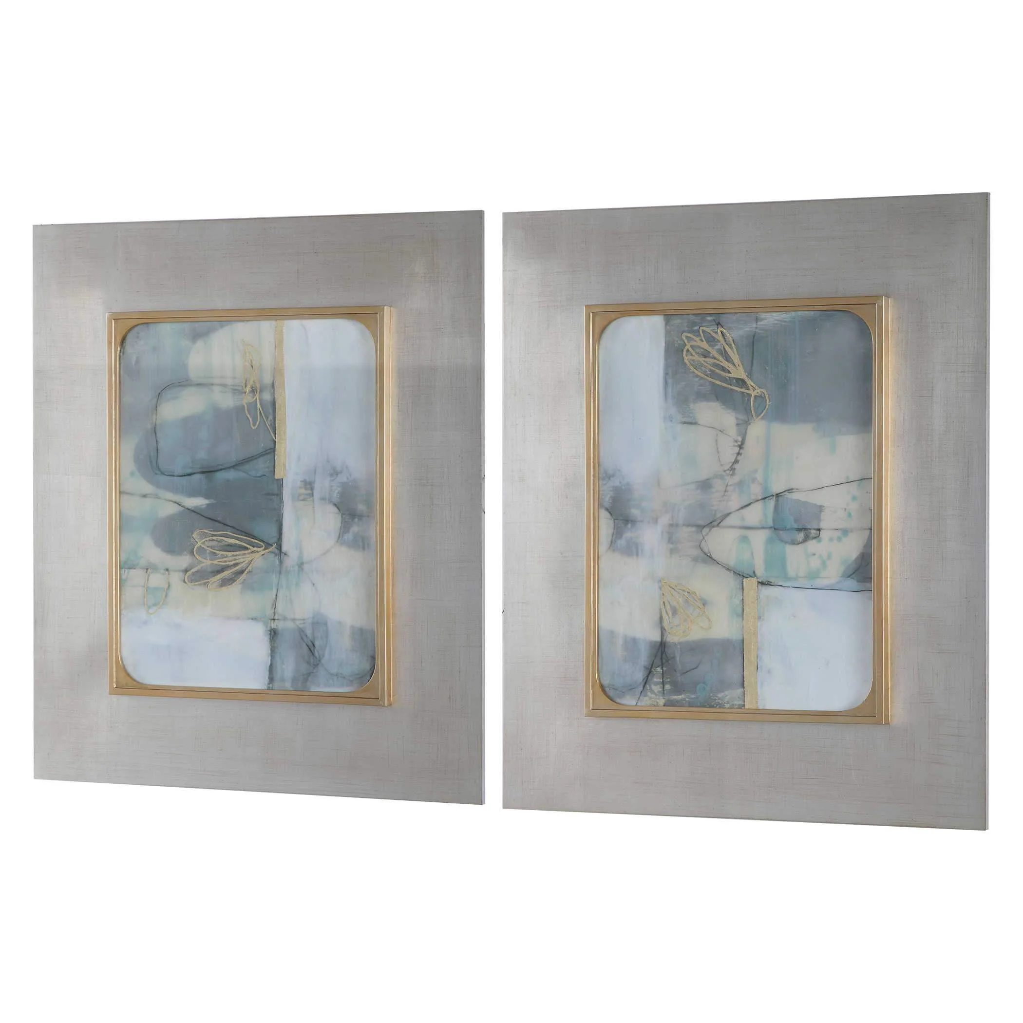 Uttermost Gilded Whimsy Framed Prints, S/2 - Image 4